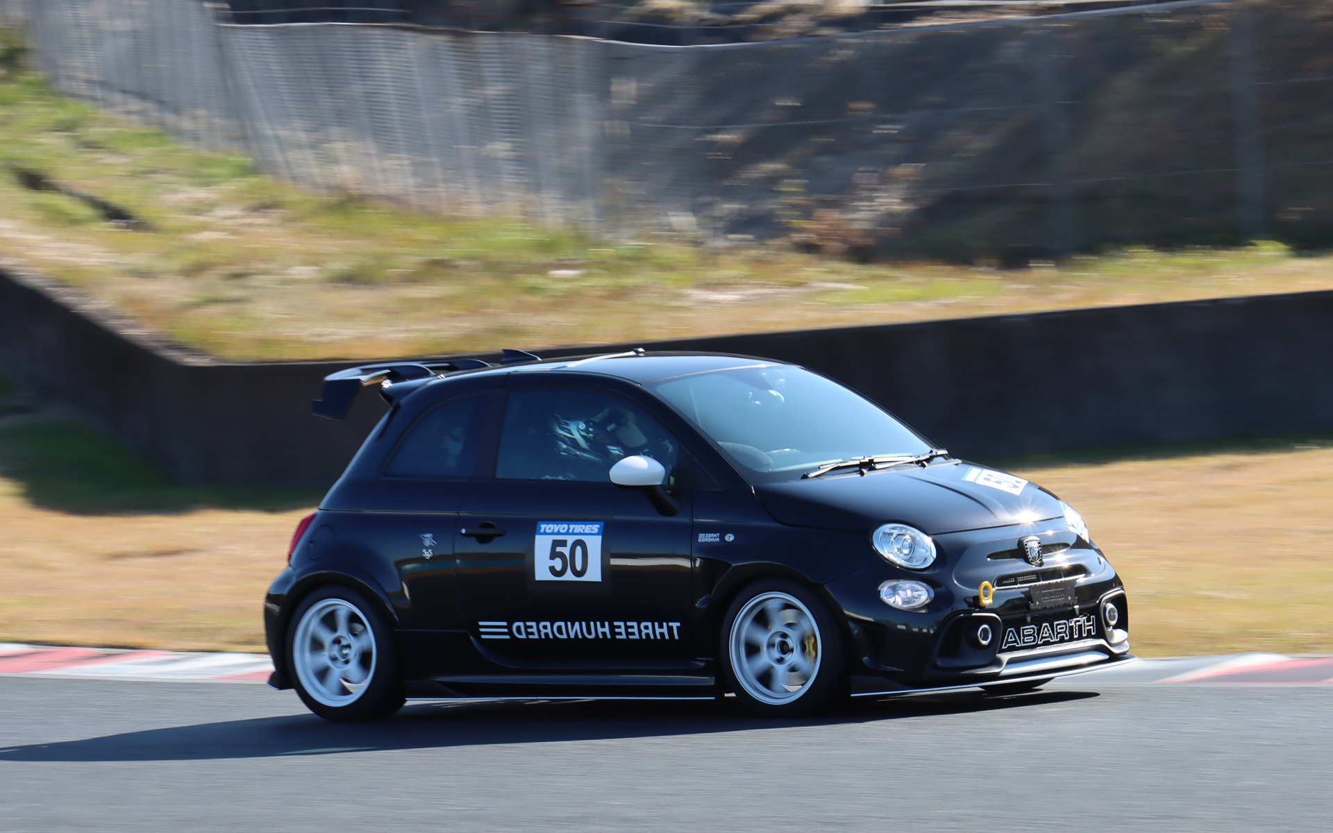 Bクラス参加者によるコース走行