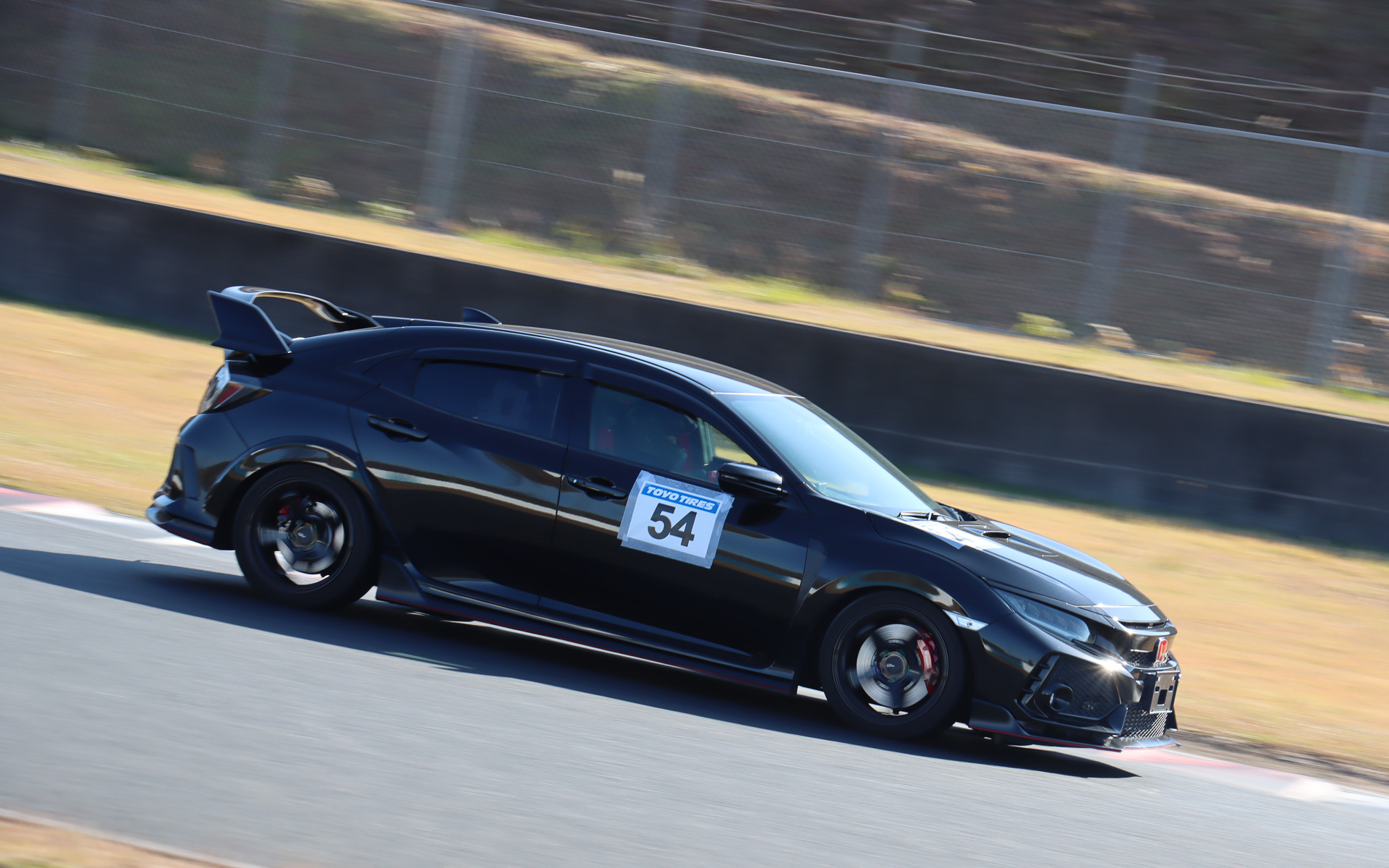 Bクラス参加者によるコース走行