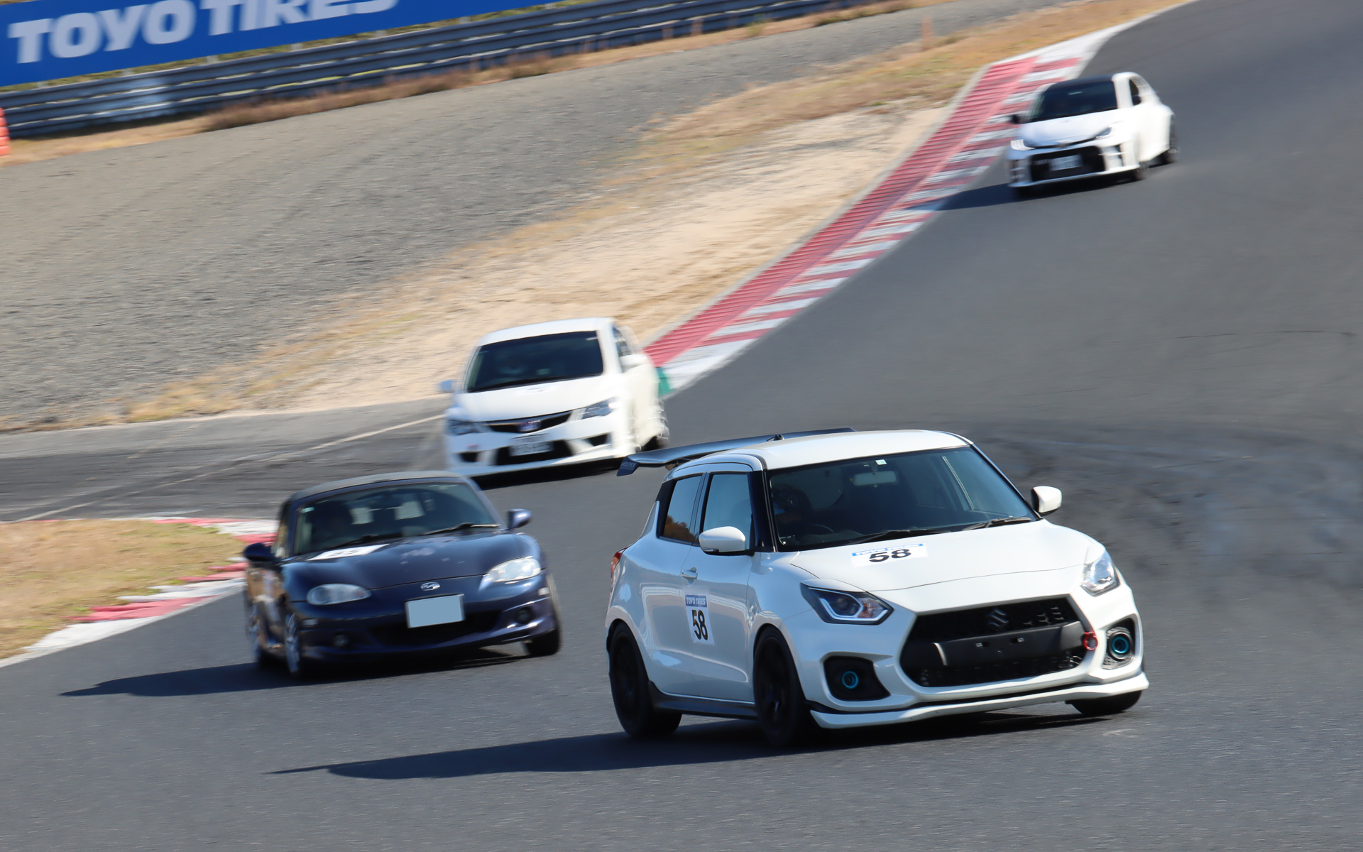 Cクラス参加者によるコース走行