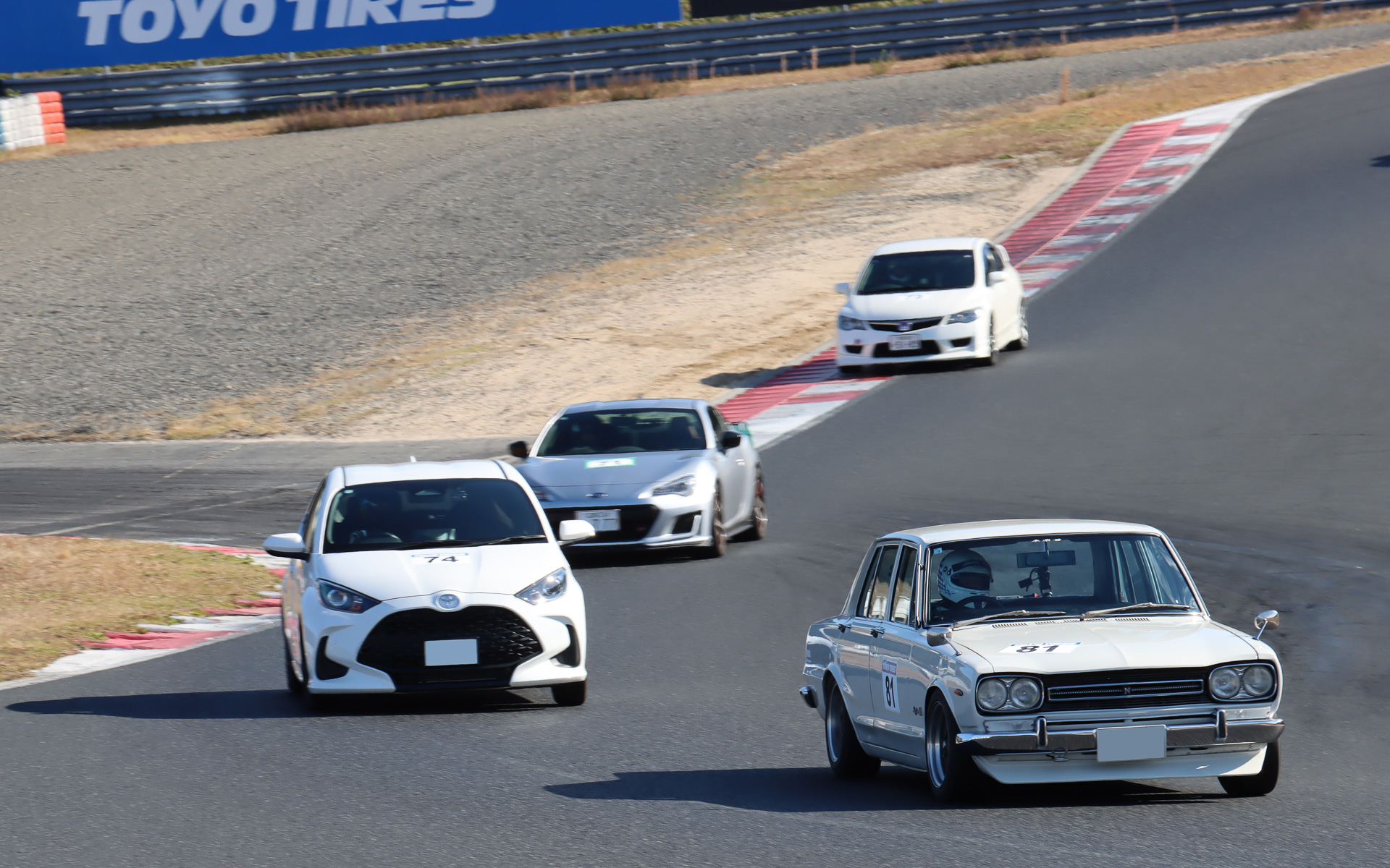 Cクラス参加者によるコース走行