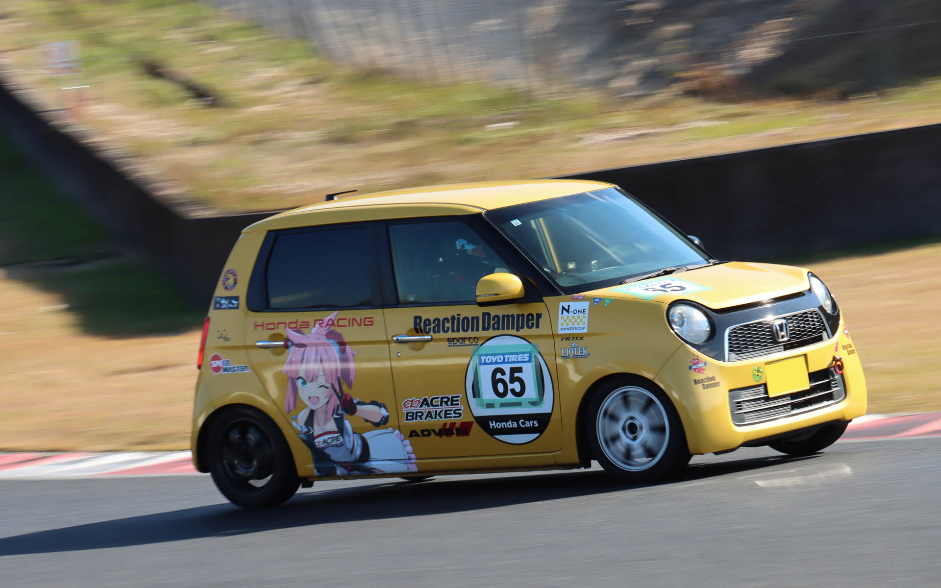 Cクラス参加者によるコース走行