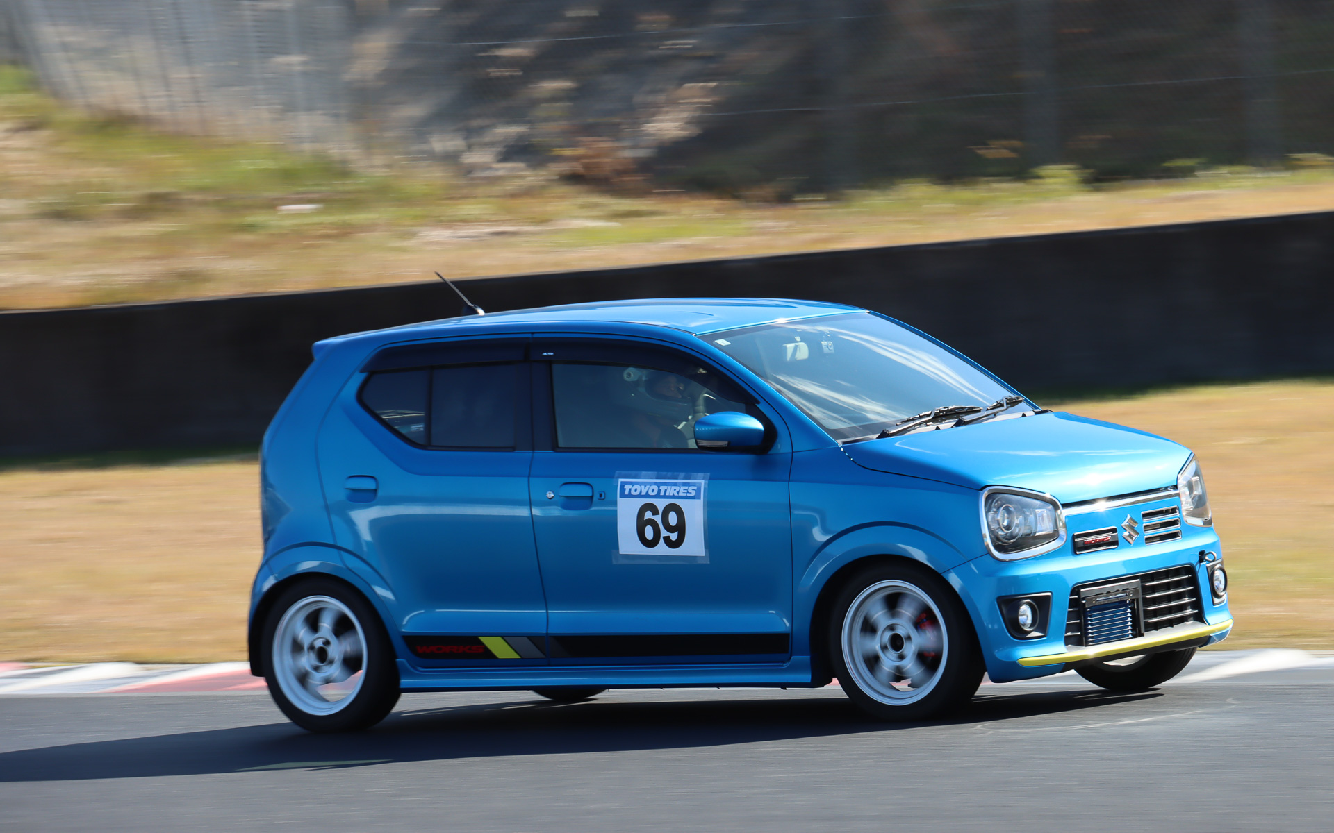 Cクラス参加者によるコース走行