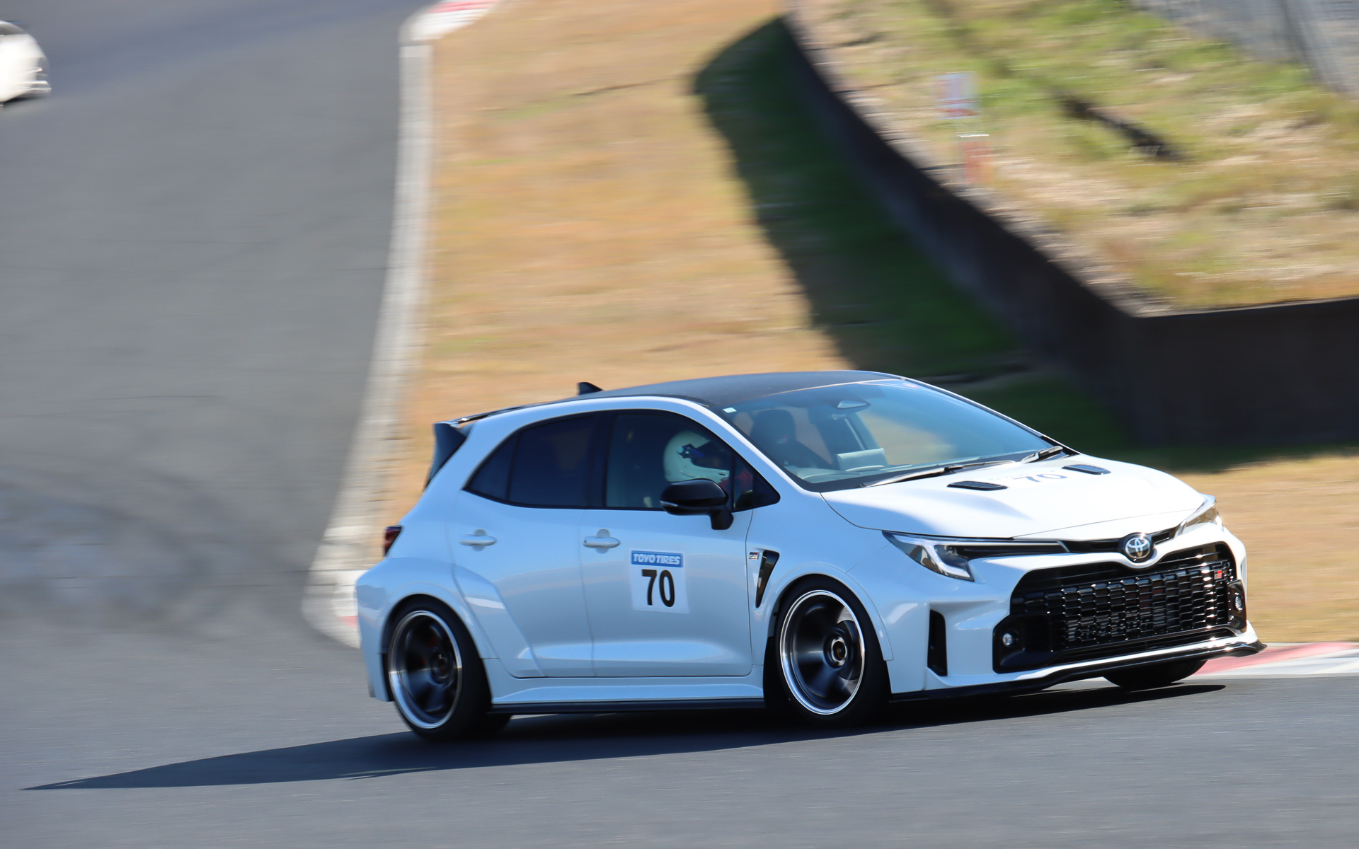 Cクラス参加者によるコース走行