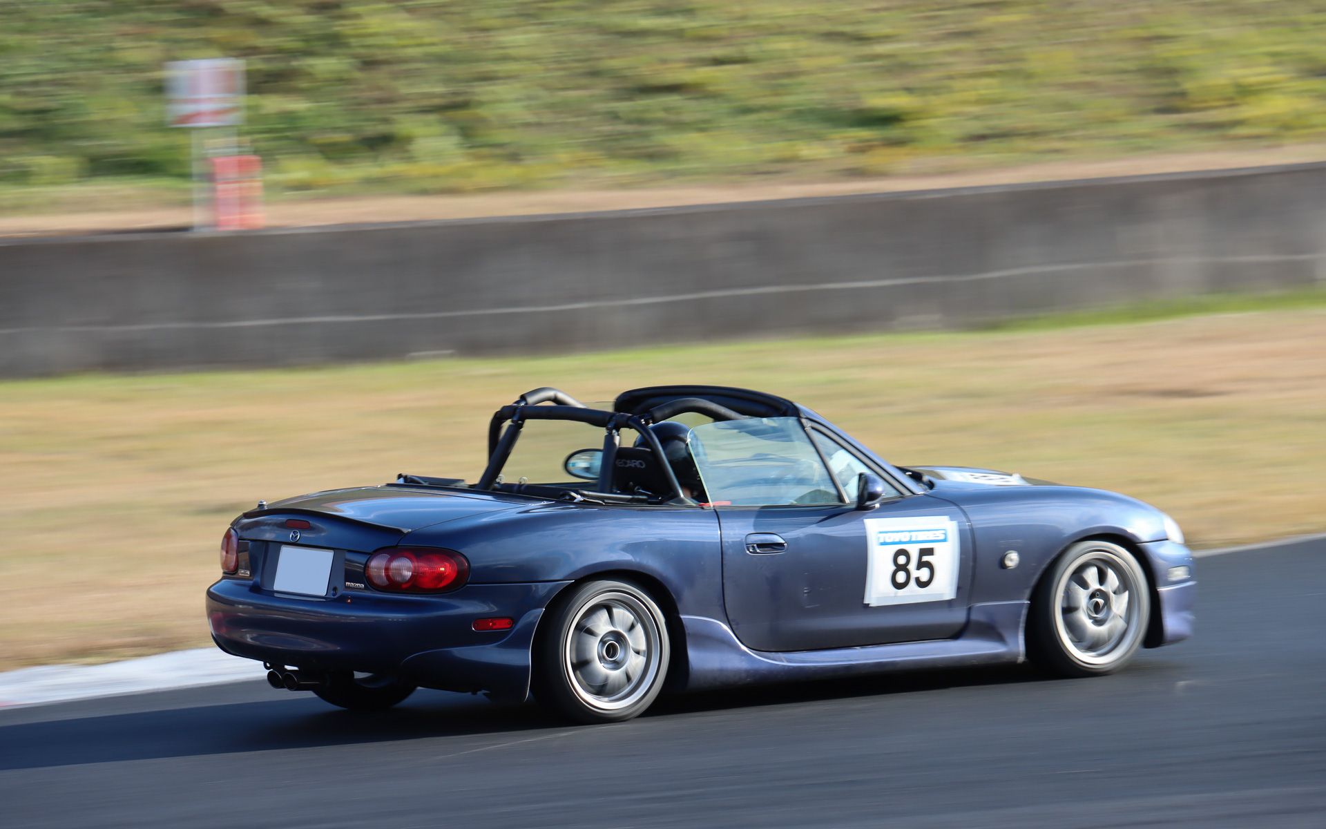 Cクラス参加者によるコース走行