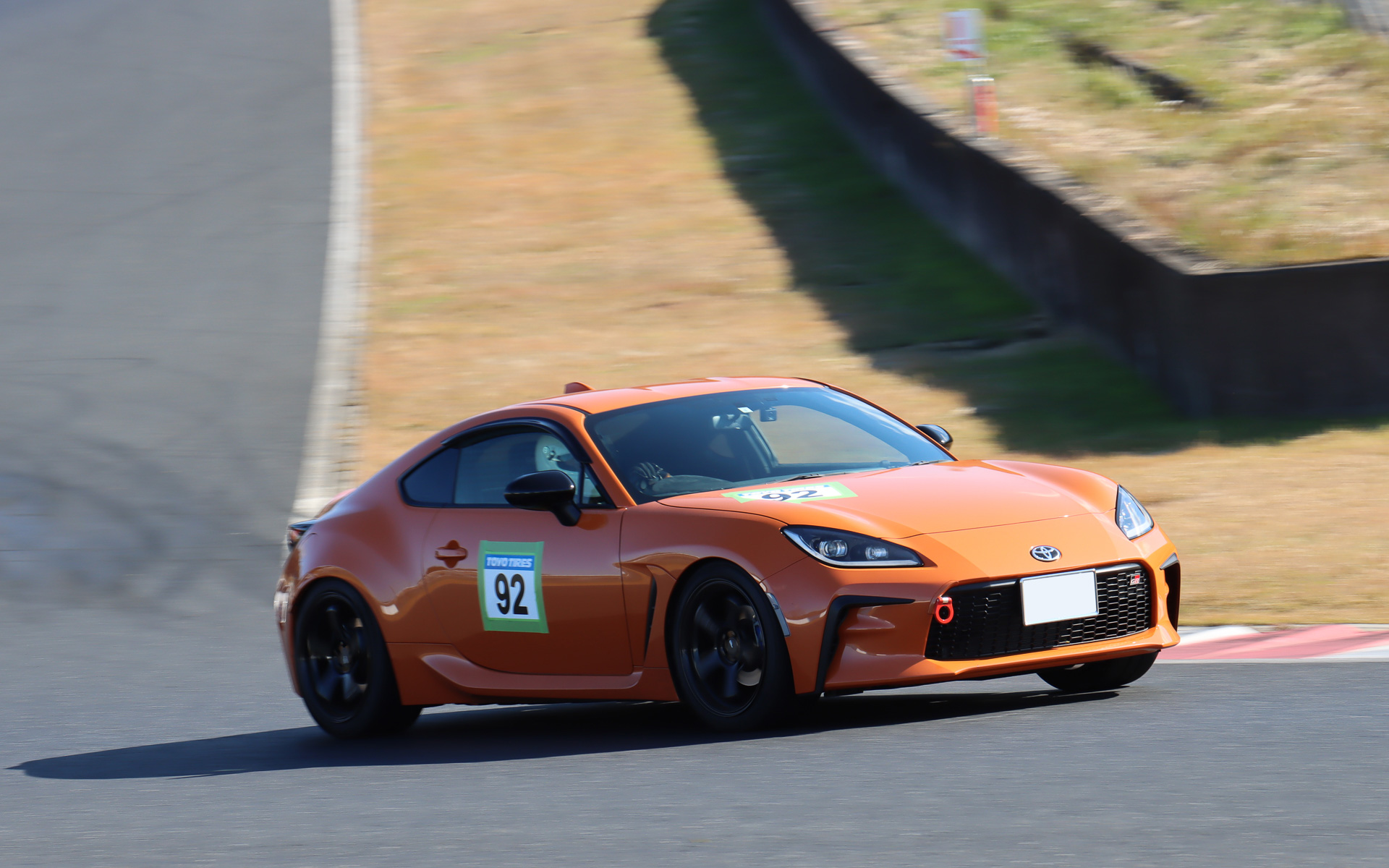 スタートアップクラス参加者によるコース走行