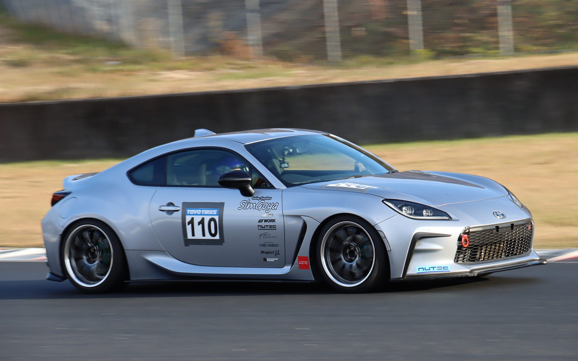 スタートアップクラス参加者によるコース走行