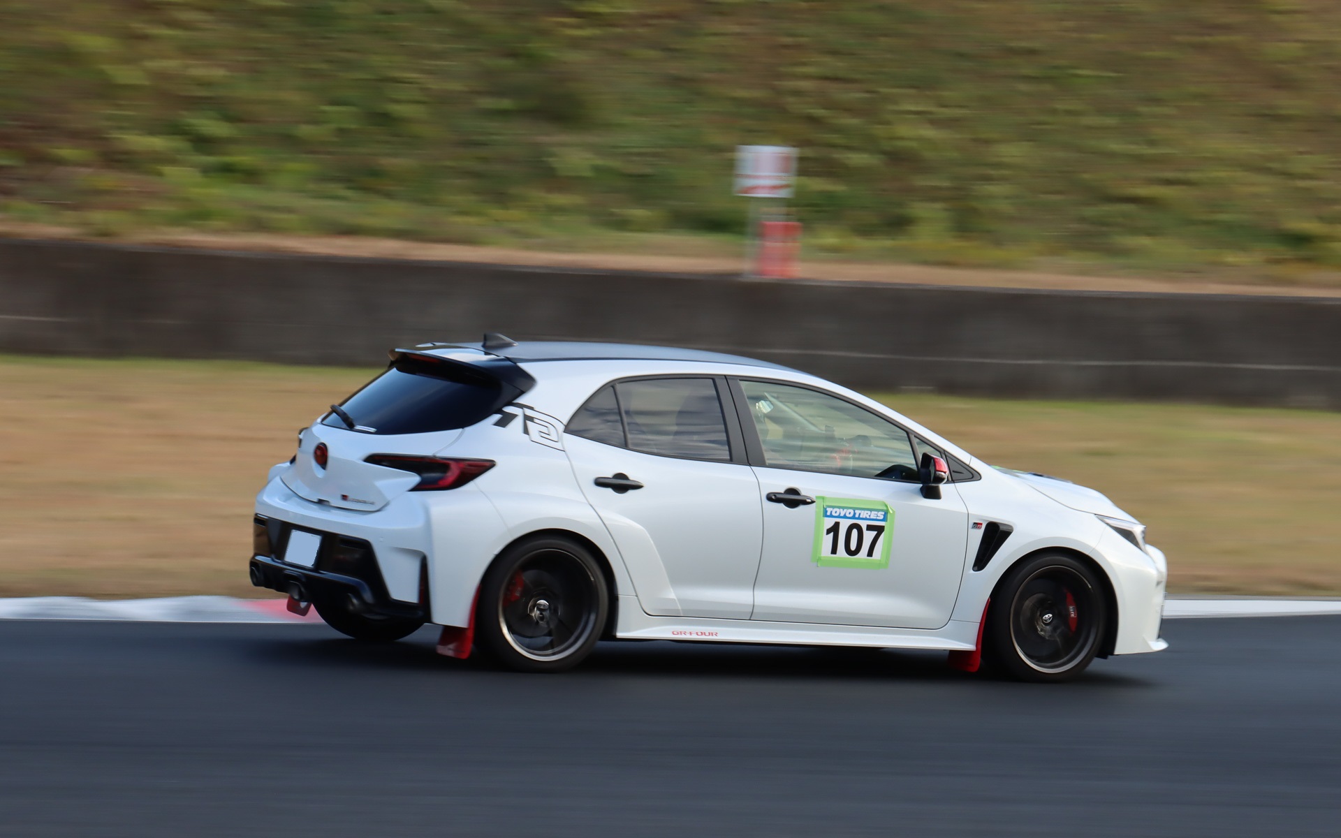 keiさんの走行シーン