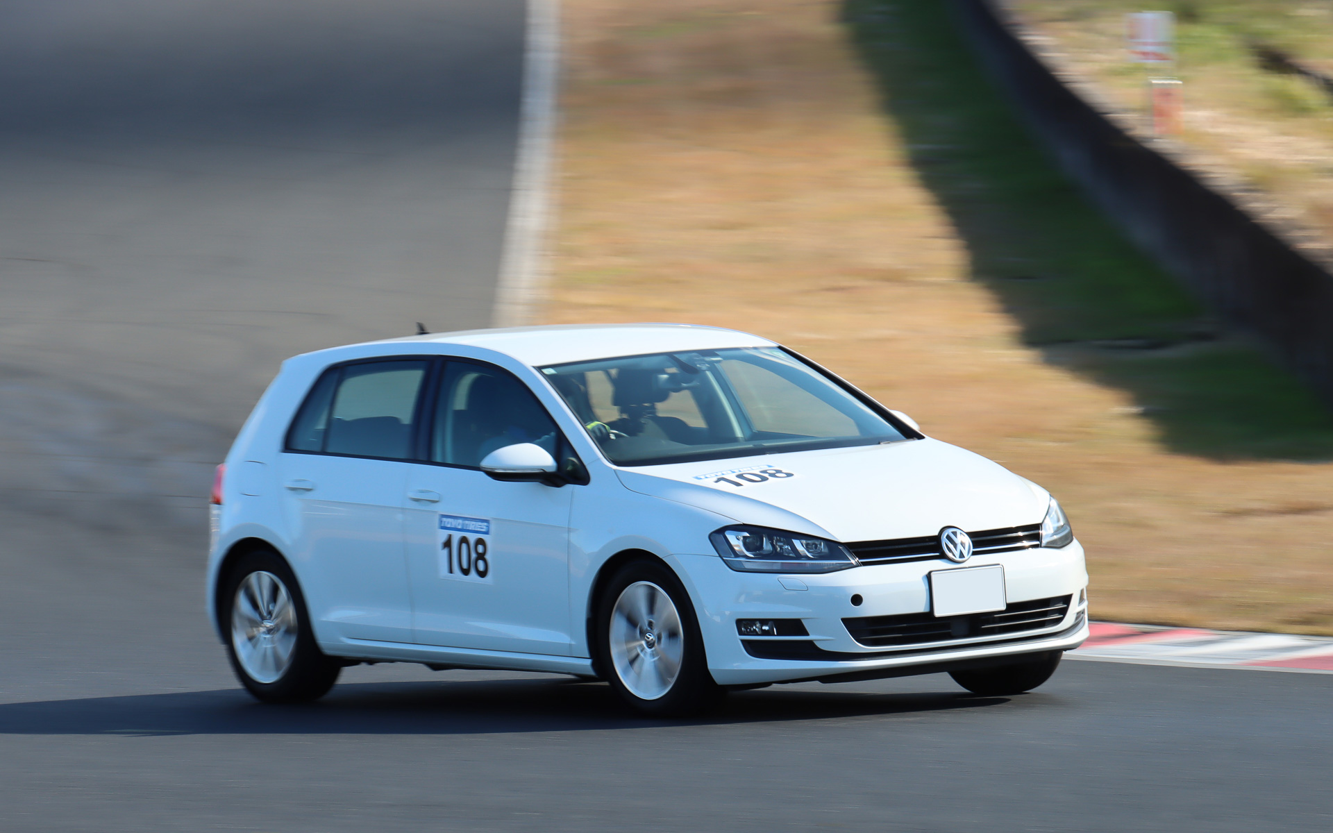 シロカピさんの走行シーン