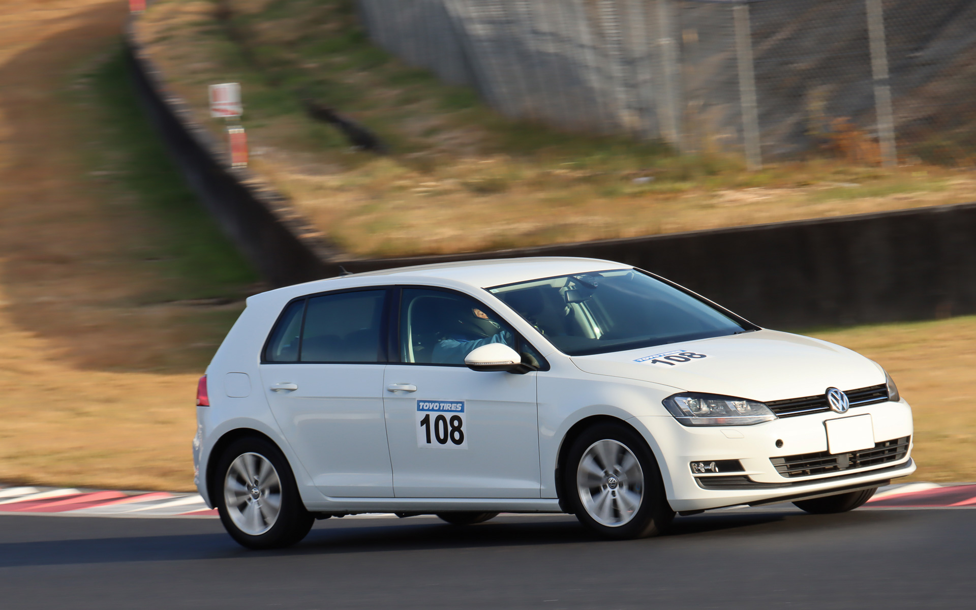 シロカピさんの走行シーン