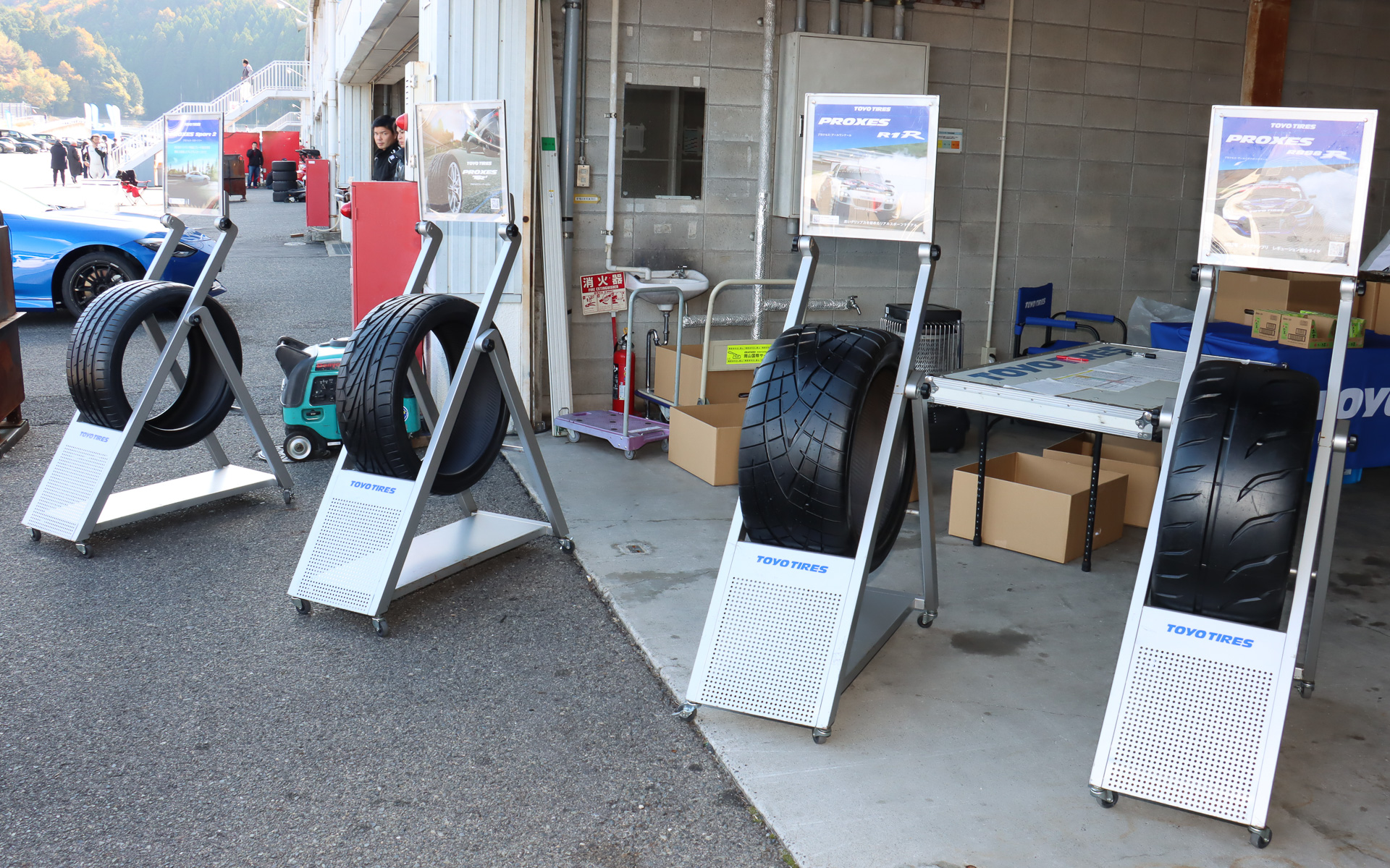 プロクセスシリーズの製品展示