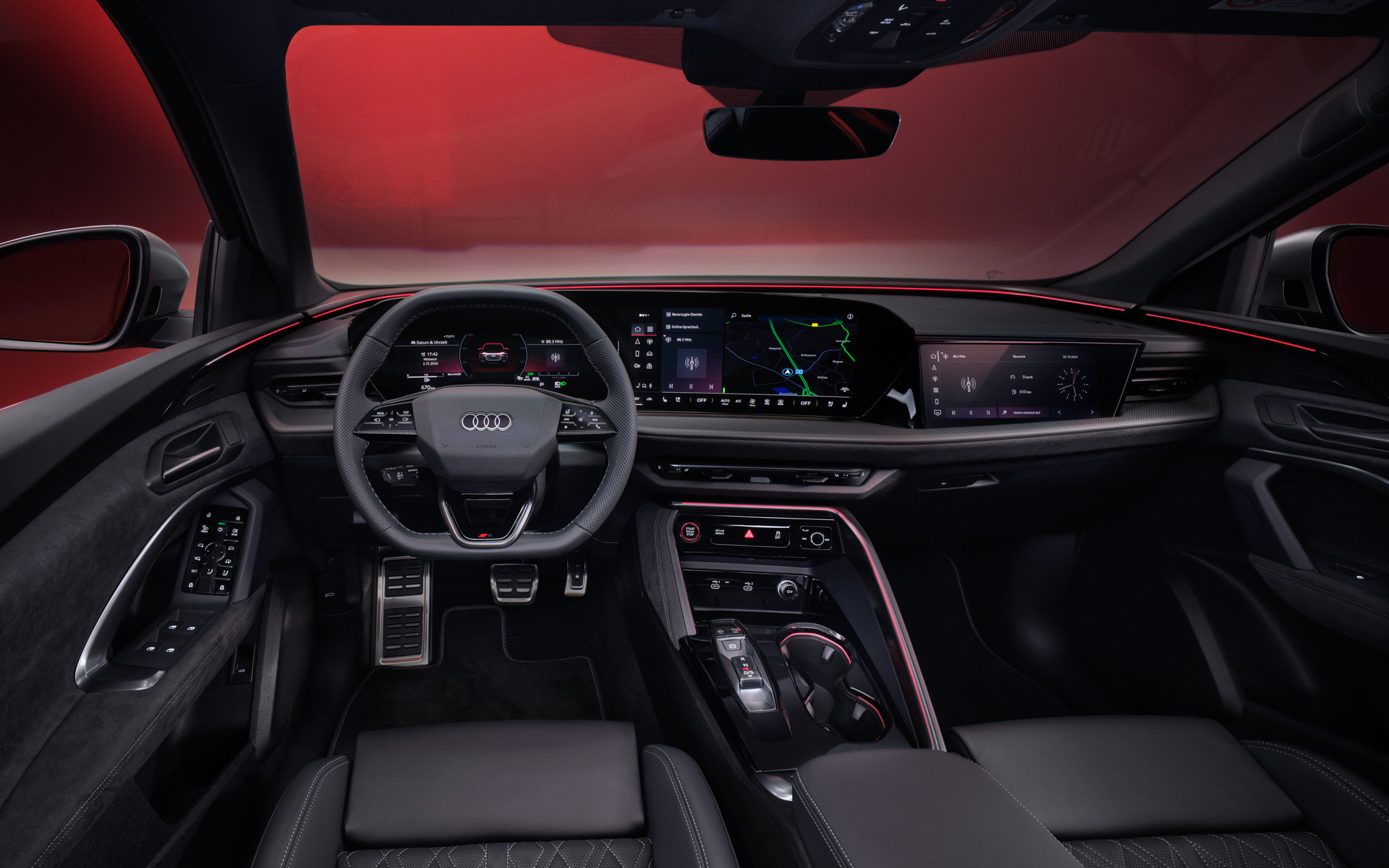 アウディ新型「SQ5 スポーツバック」のインテリア