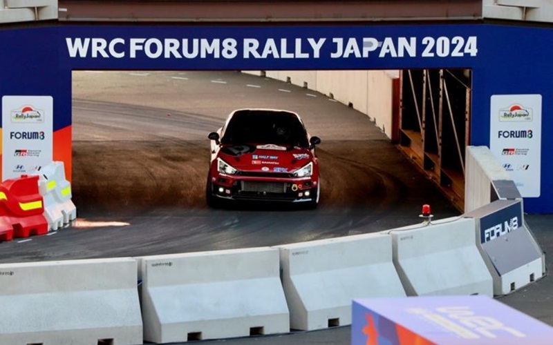 ラリージャパン2024に挑んだD-SPORT HALFWAY RACING RALLY TEAMのダイハツ「コペン GRスポーツ」