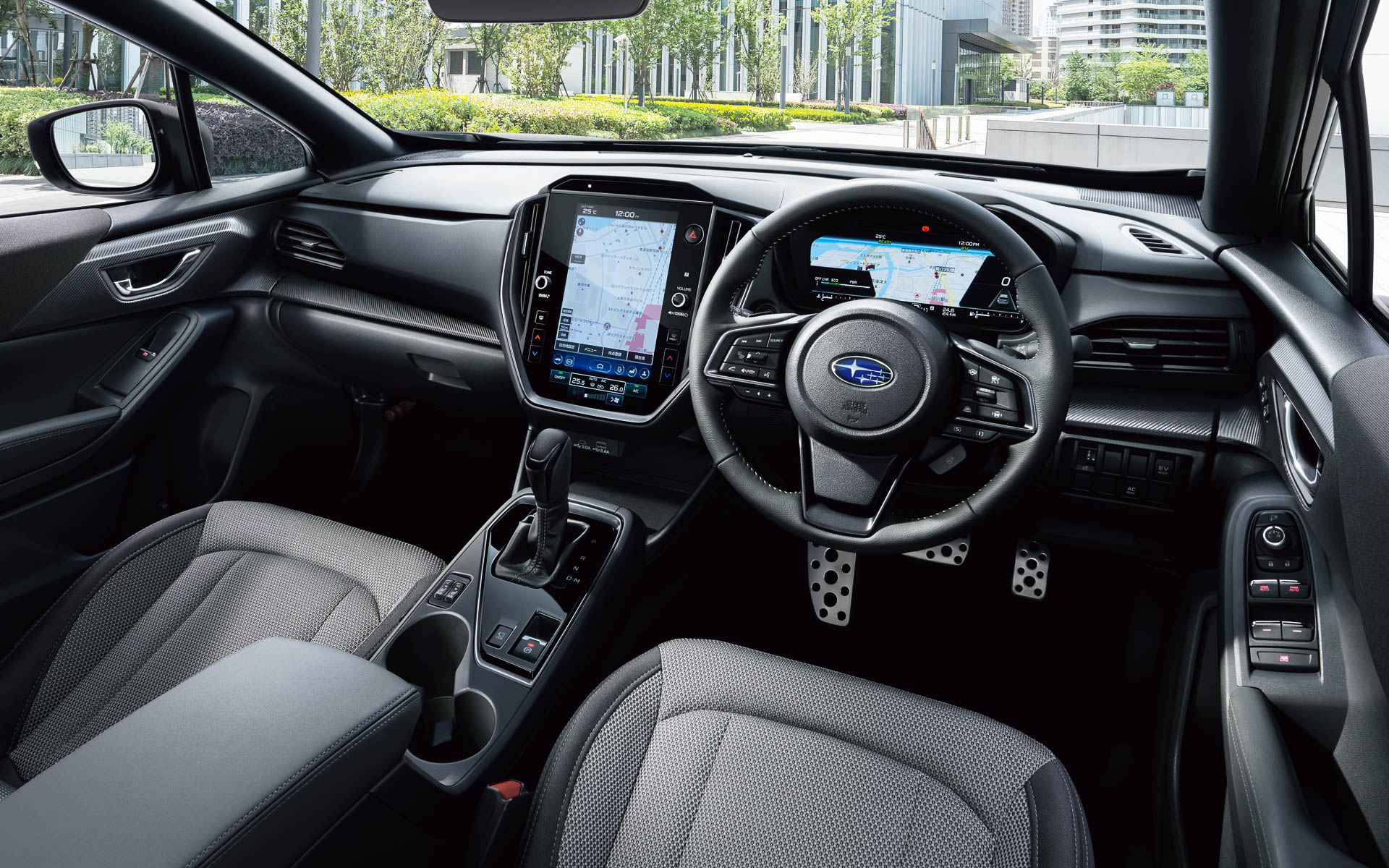 新型クロストレック Premium S:HEV EXのインパネ