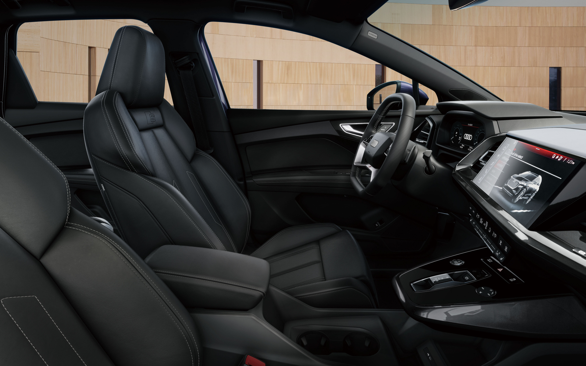 Q4 e-tronのインテリア