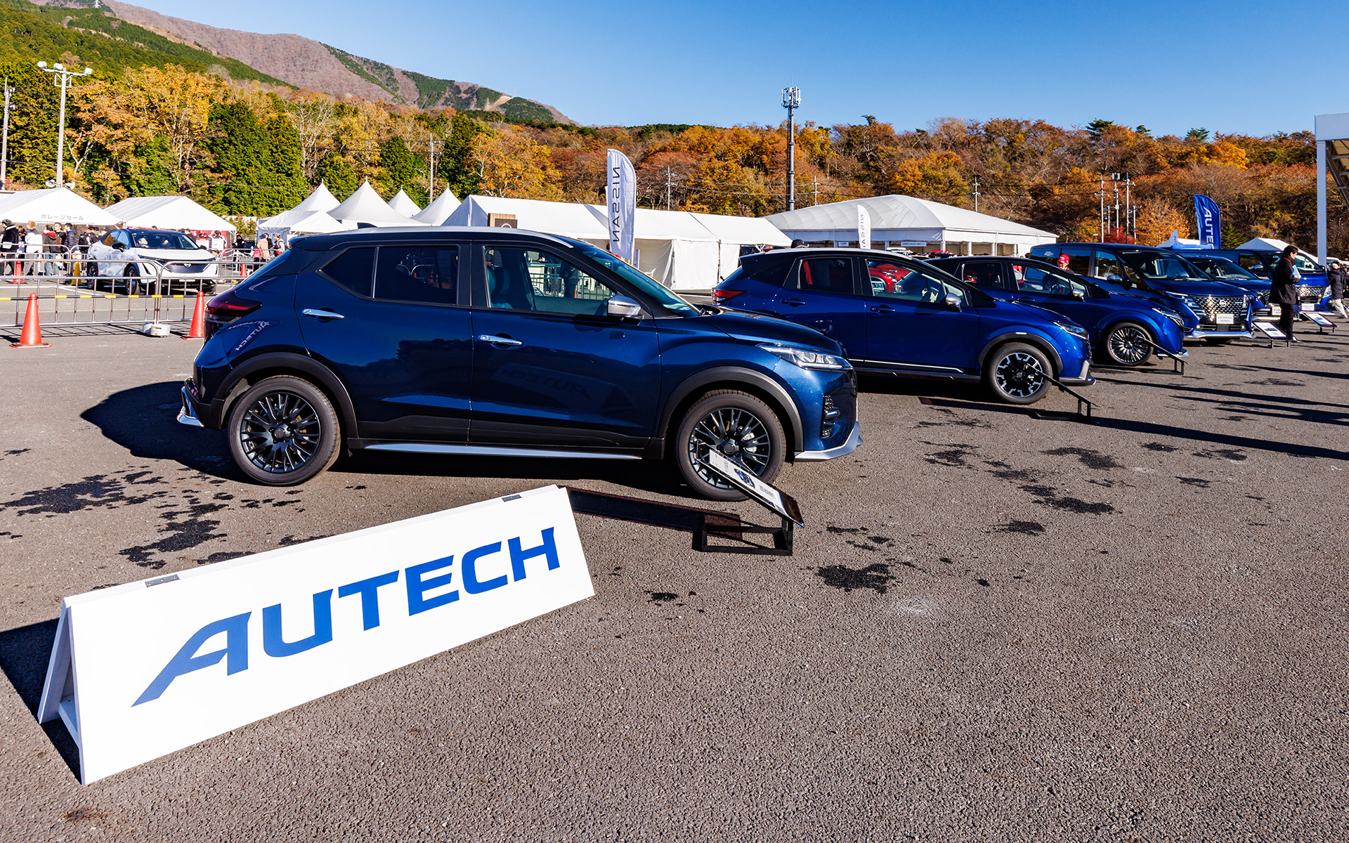 オーテックのカスタマイズカーもズラリ