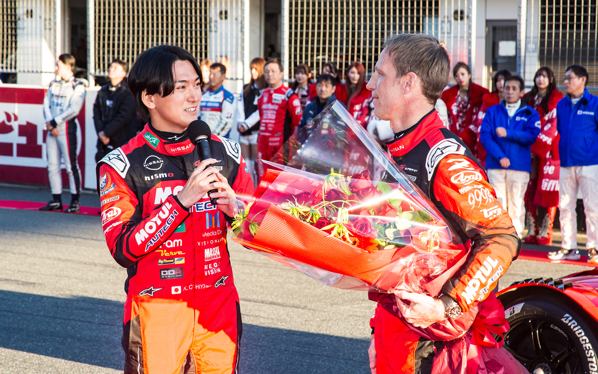 「憧れの先輩だった。最高のカタチで締めくくれるよう頑張りたい」と千代勝正選手