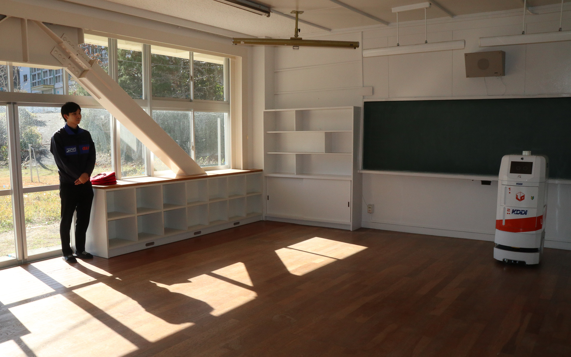 協調配送実証デモは千葉県君津市にある「コードベースキミツ」で行なわれた