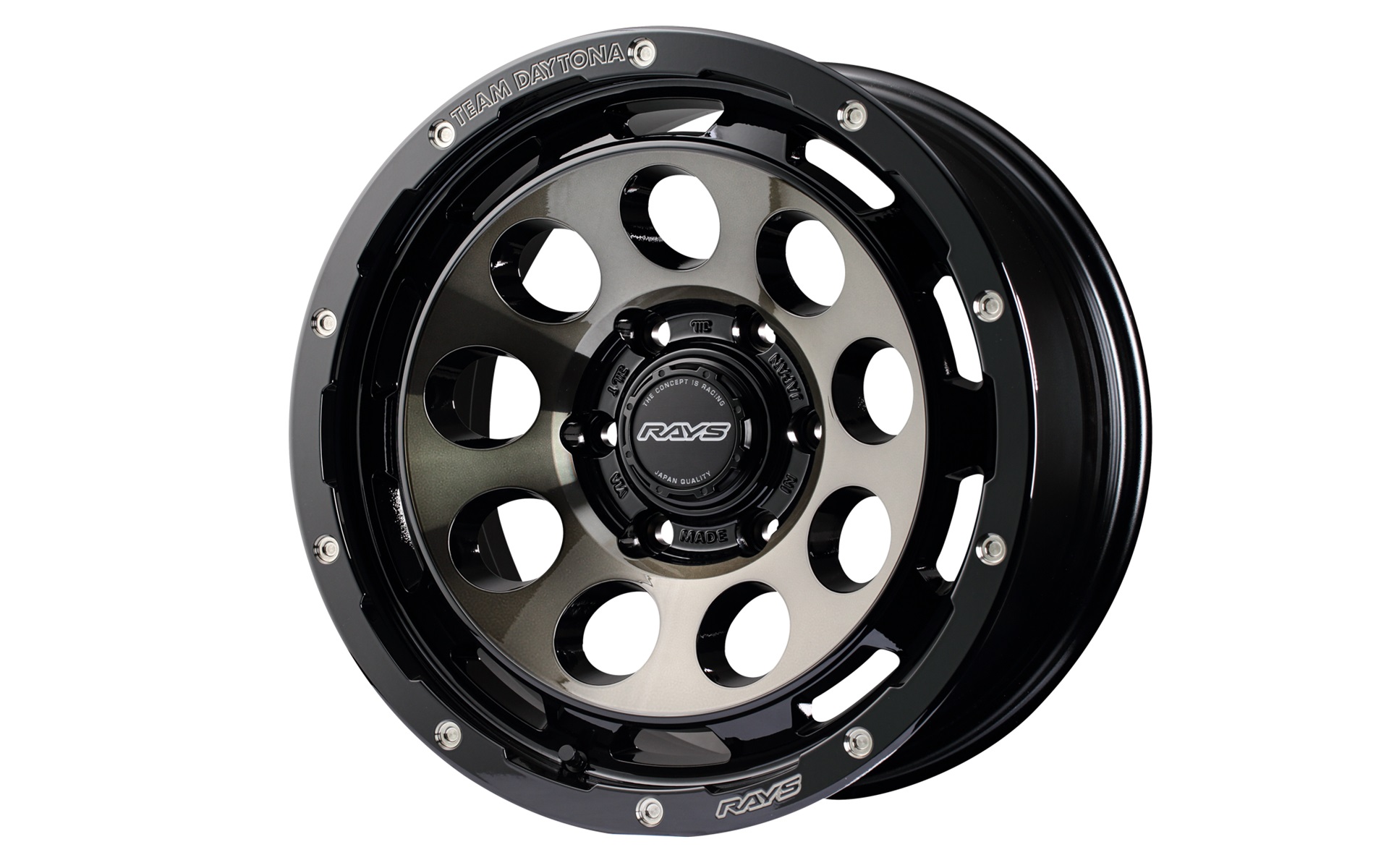 TEAM DAYTONA「D9」（ブラック/ディスククリアスモーク）