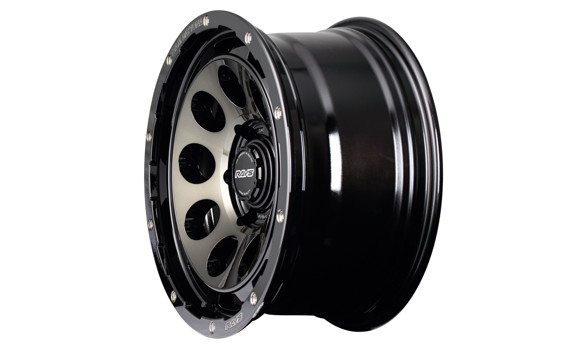 TEAM DAYTONA「D9」（ブラック/ディスククリアスモーク）