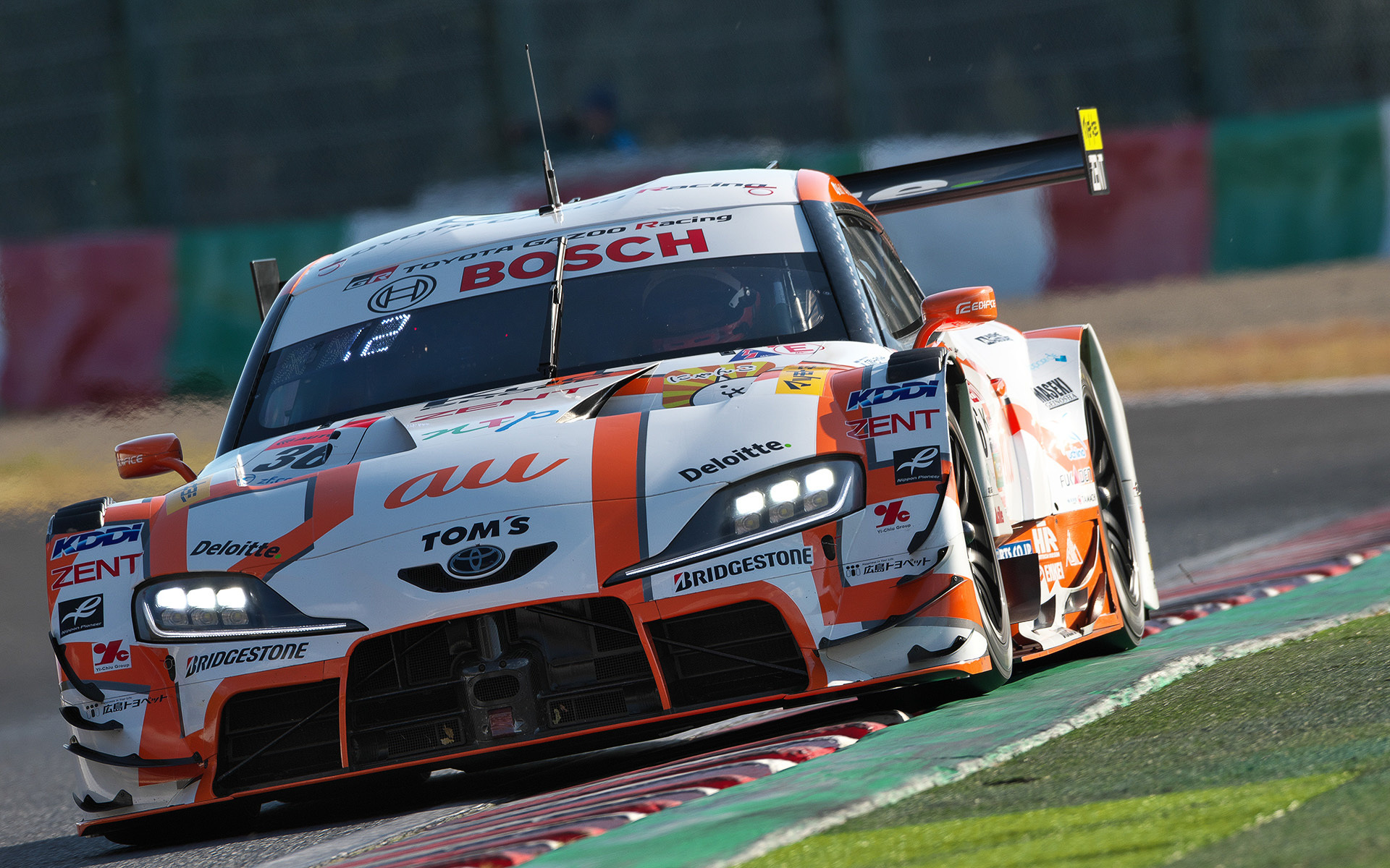 36号車 au TOM'S GR Supra（坪井翔/山下健太）