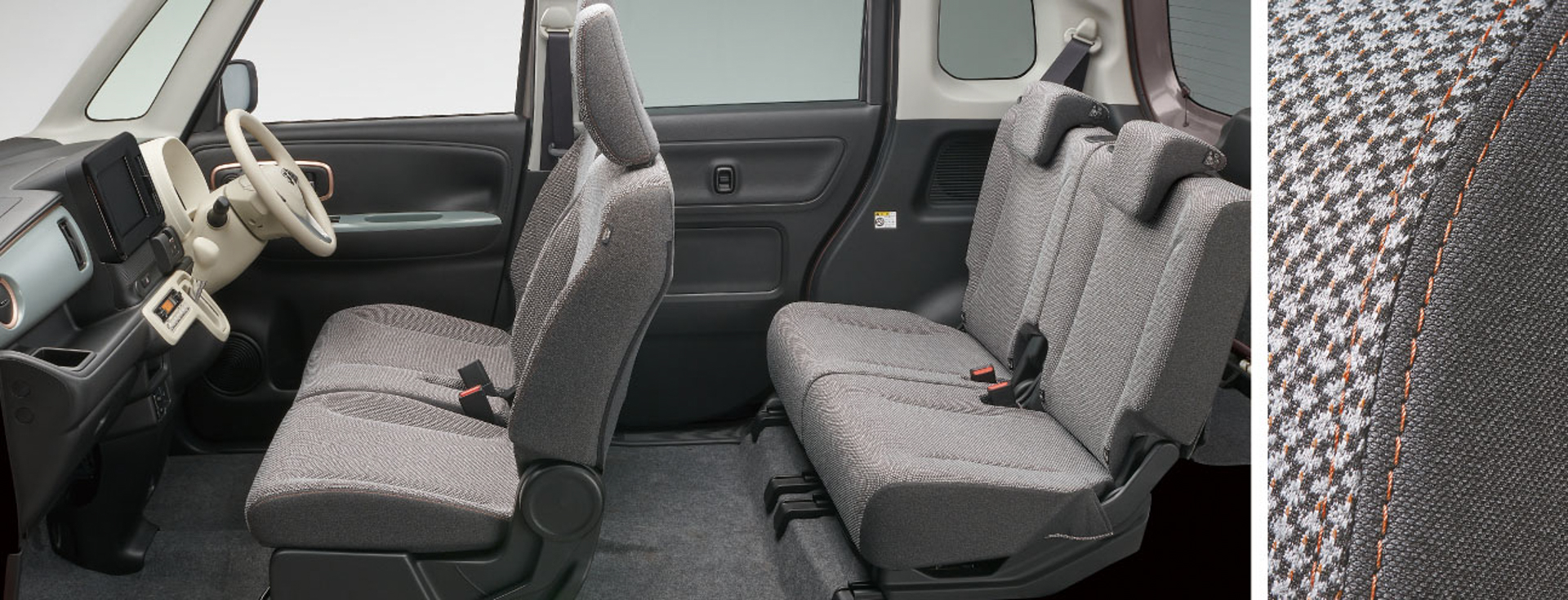 リフレクショングレー＆カッパーゴールドの内装