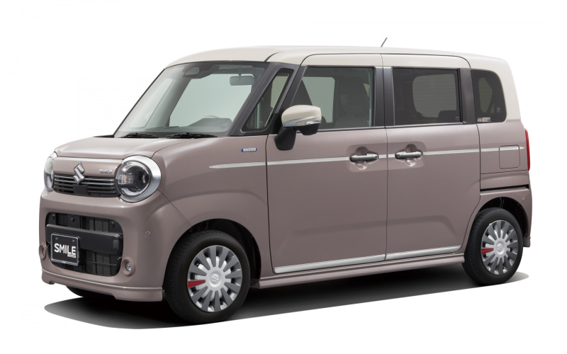 スズキ、「ワゴンR スマイル」一部仕様変更 フロントまわりの造形を