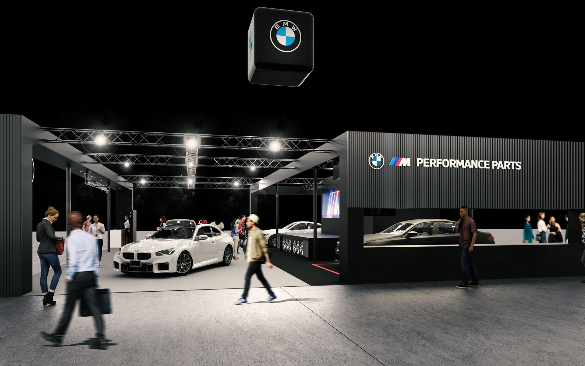 「東京オートサロン2025」BMWブースのイメージ