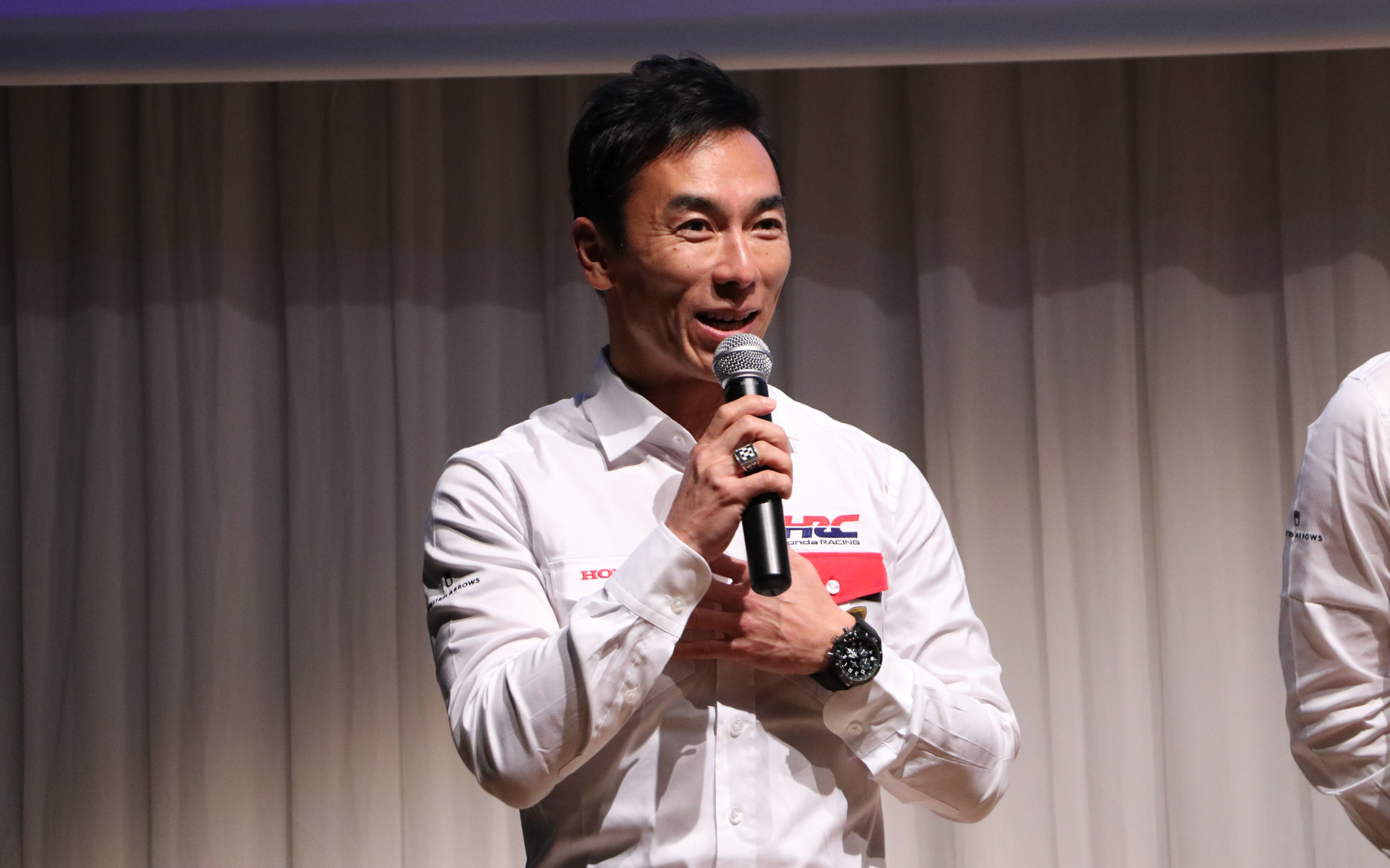 HRC エグゼクティブアドバイザー 佐藤琢磨氏