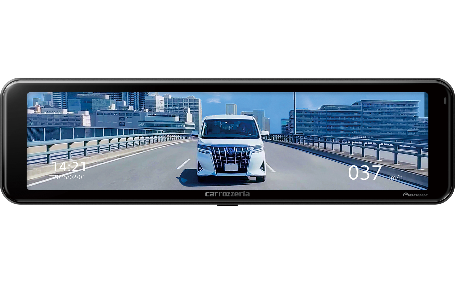 デジタルミラーはディスプレイの表示映像を1～3倍まで拡大表示できる