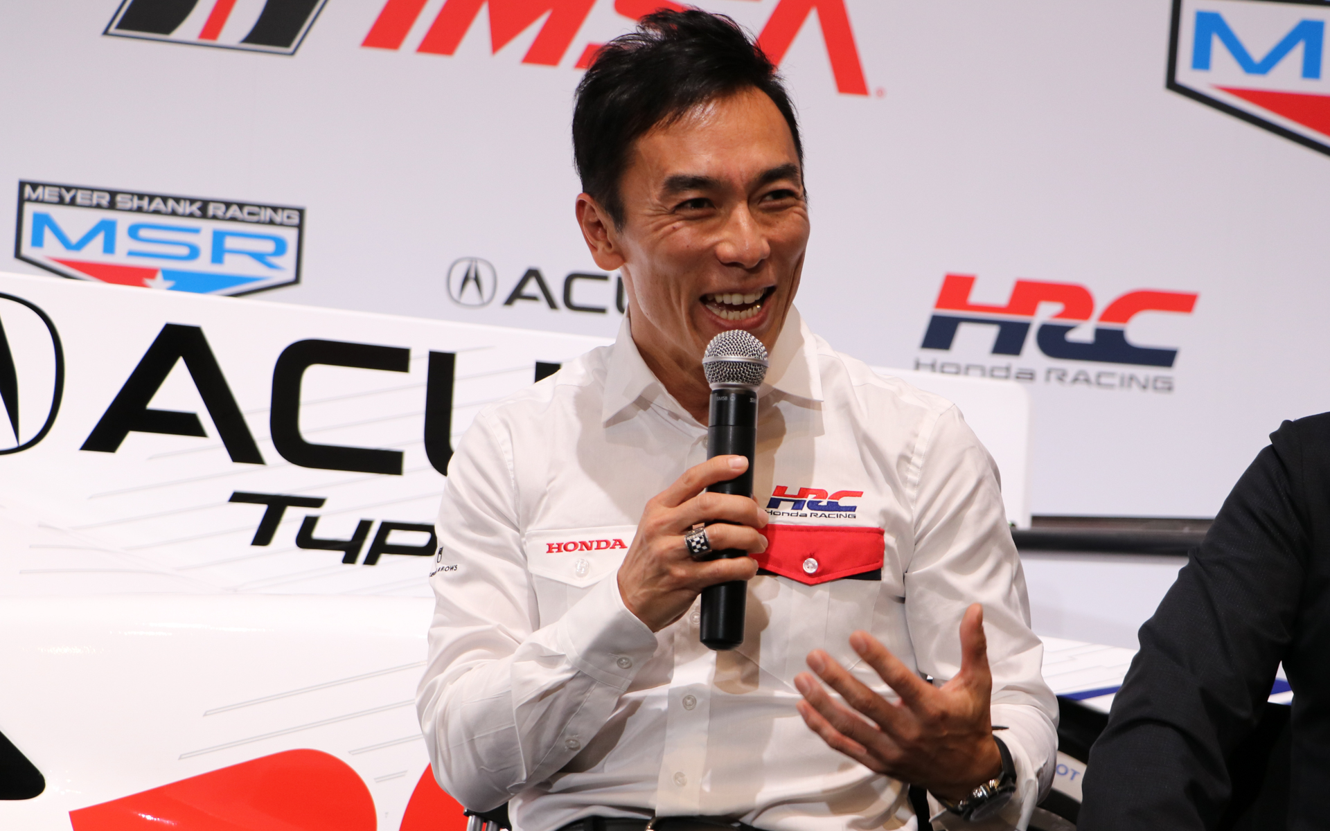 HRC エグゼクティブアドバイザー　佐藤琢磨氏