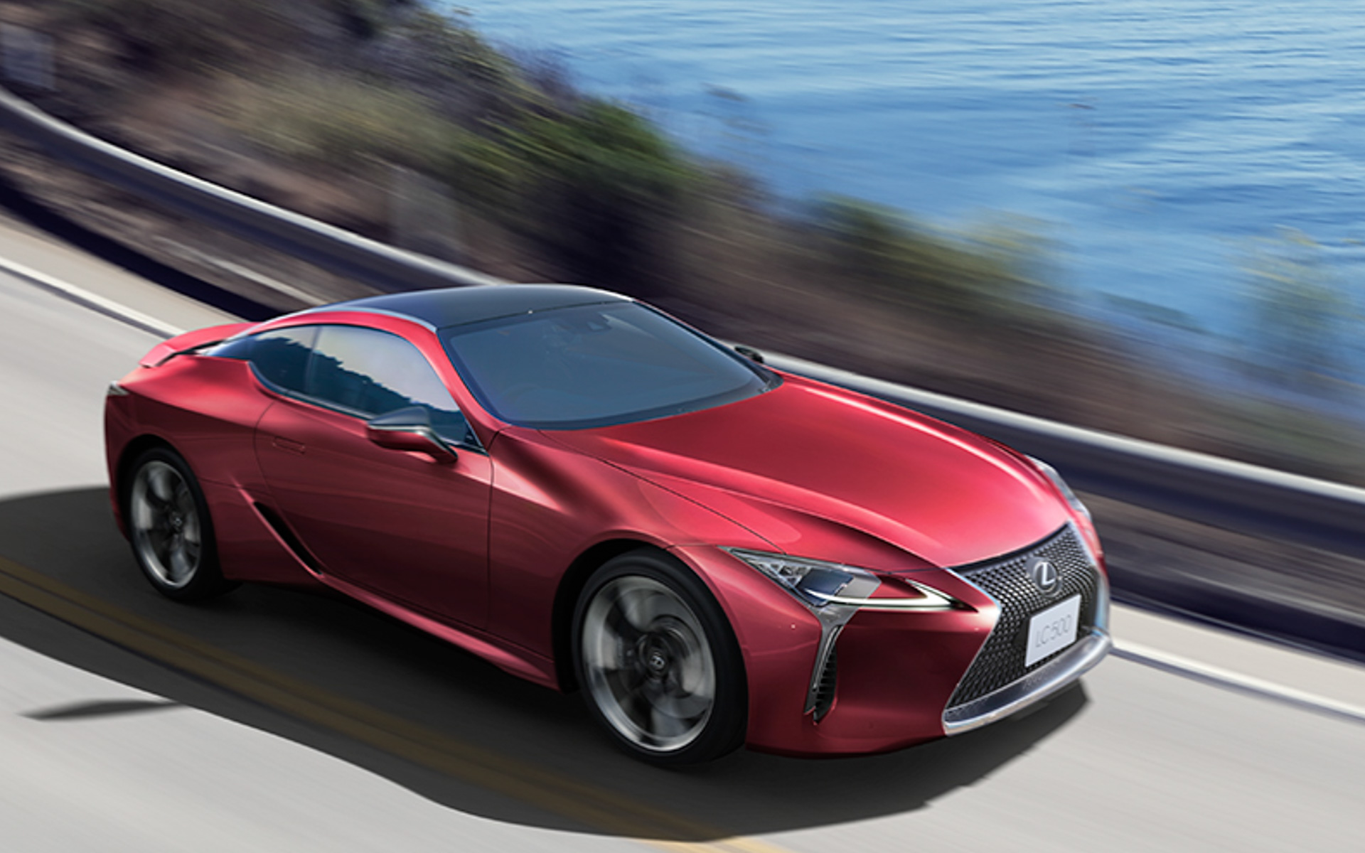 LC500 "S package" （ラディアントレッドコントラストレイヤリング）