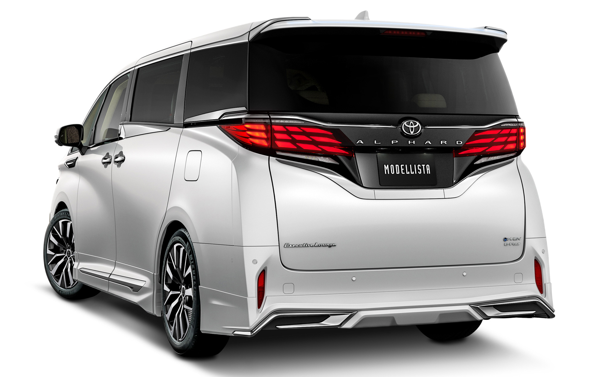 アルファードのエアロパーツセット「BRIGHT NOBLE STYLE」装着例