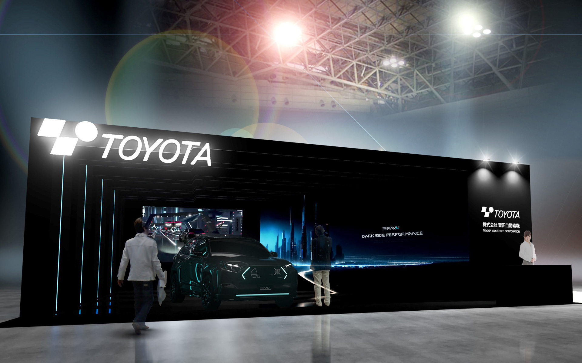 豊田自動織機ブース