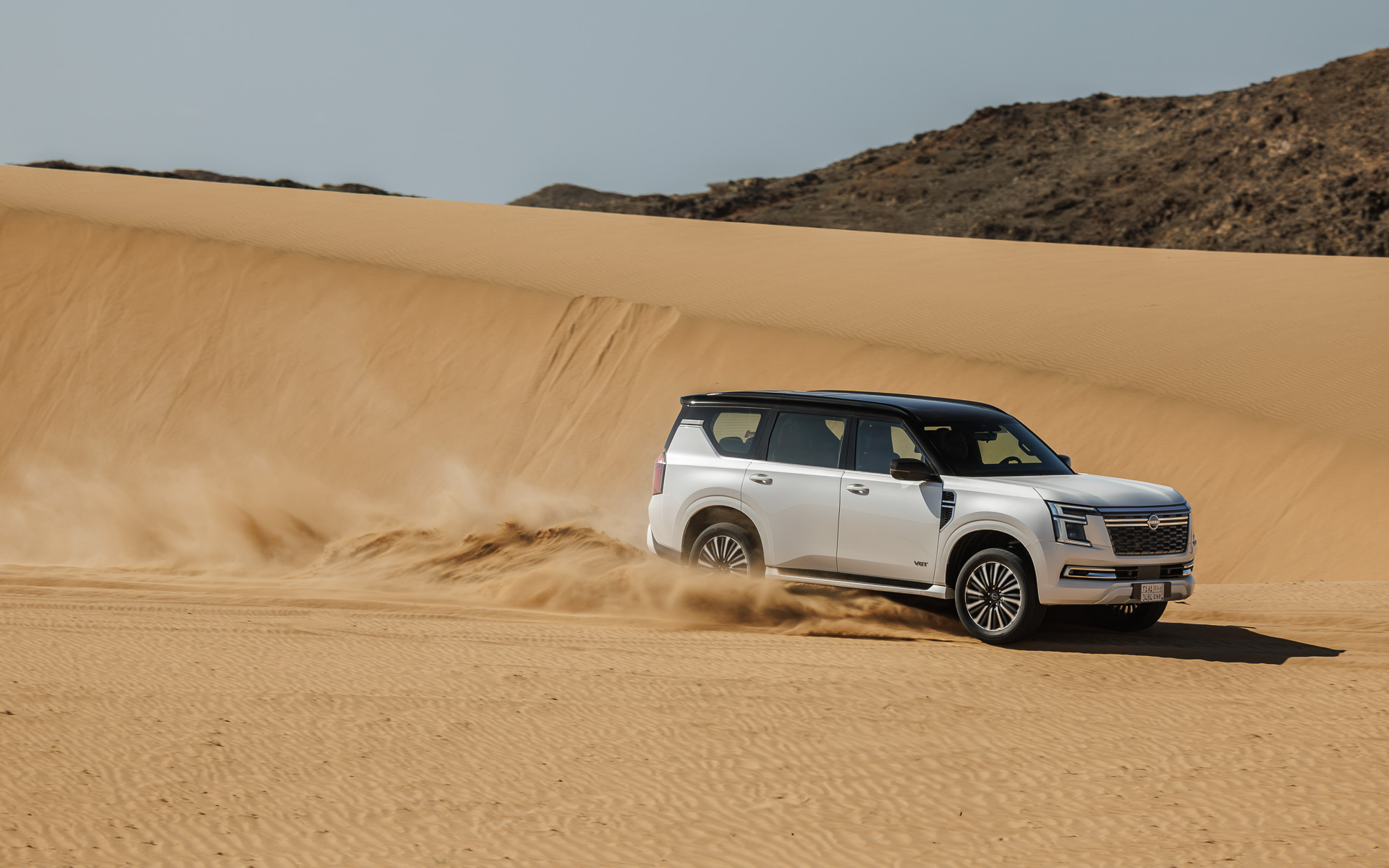 砂漠での性能も体感