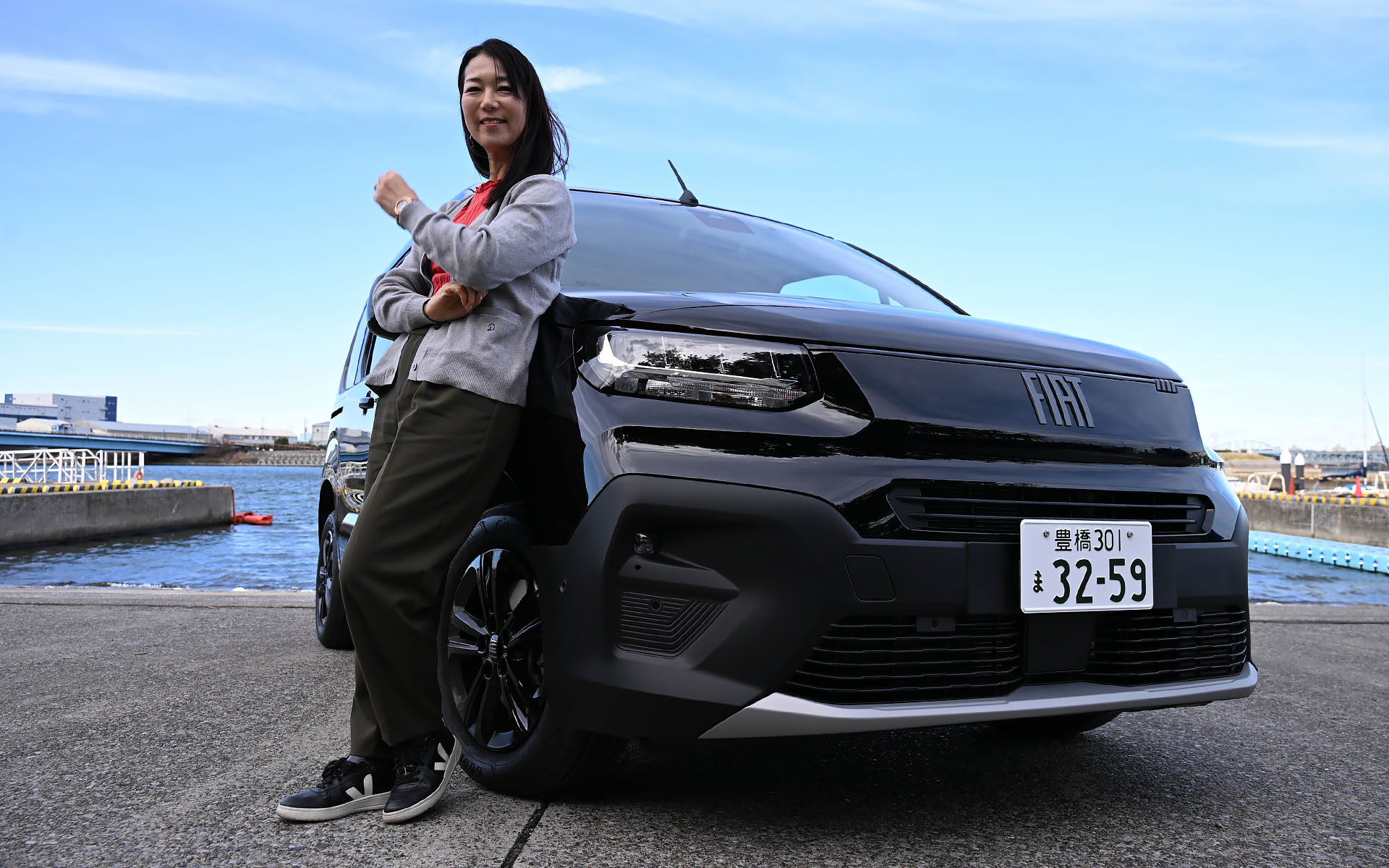 マイナーチェンジで大人な印象になったドブロにまるも亜希子が試乗！