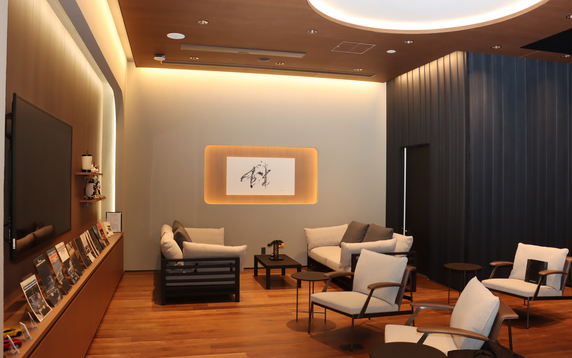 来場者同士で絆を深めてもらえるよう用意された「茶の間」