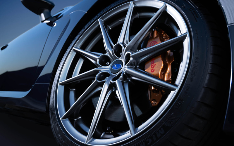 BRZ 純正ホイール　 パープルエディション専用ハイラスター塗装200台限定車 BRZ 純正ホイール パープルエディション専用ハイラスター塗装200台限定