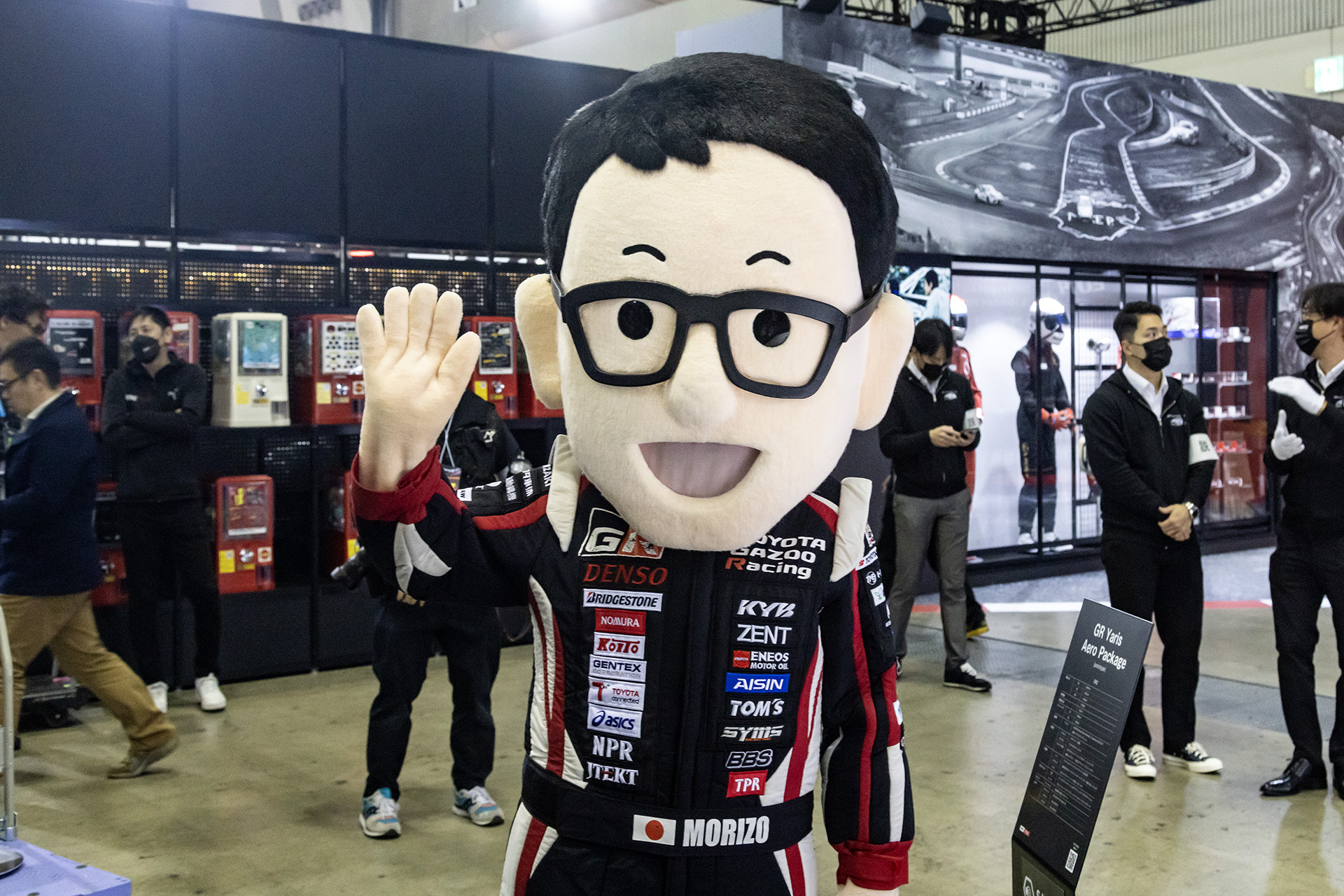 モリゾウ氏（？）を発見