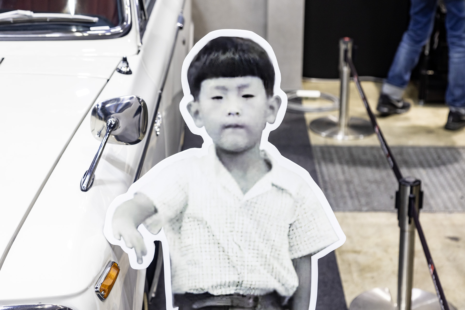 こちらは7歳のモリゾウ少年