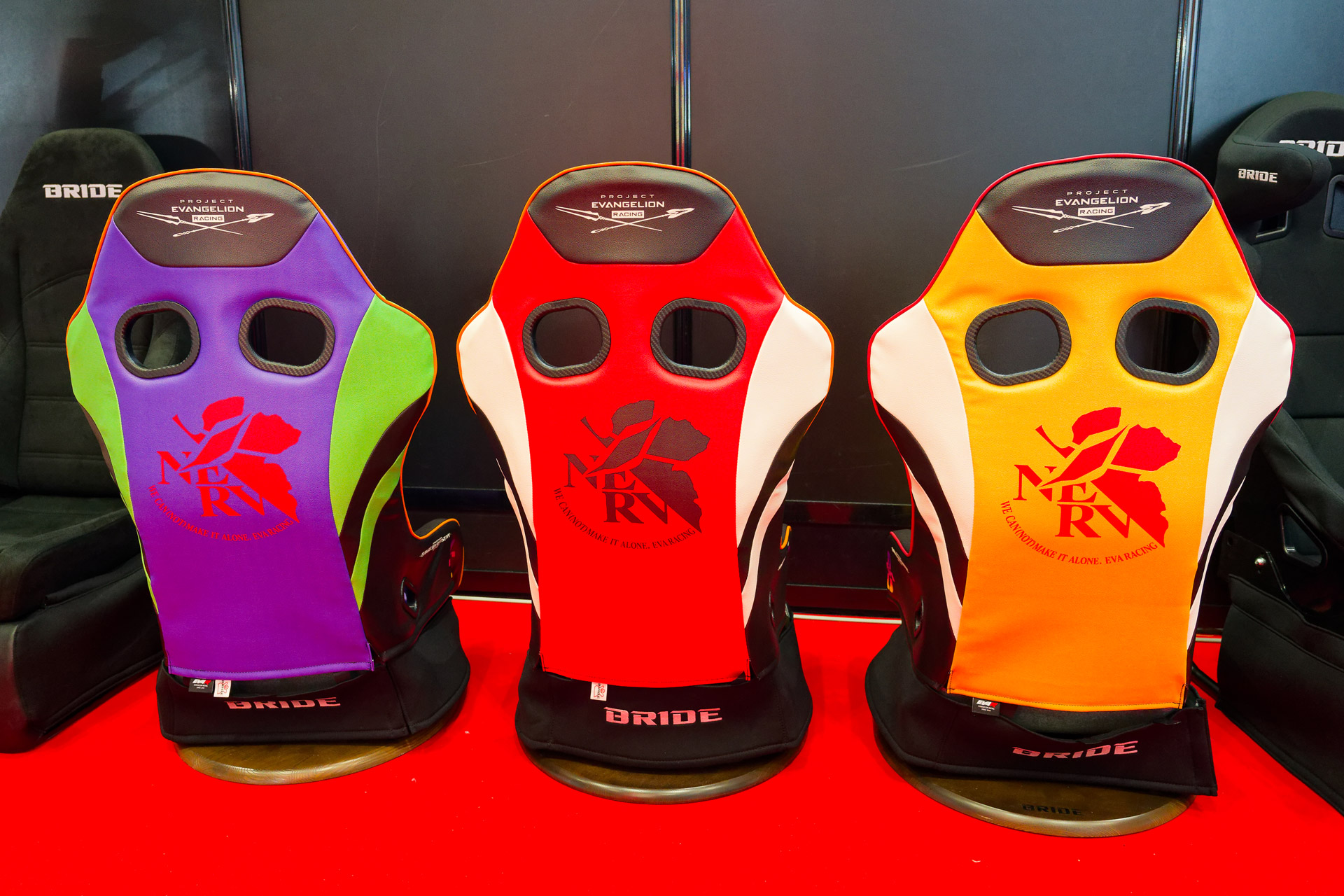 「ZETAIV REIMS EVAR」シリーズ。左から「MODEL 01」「MODEL 02」「MODEL 00」