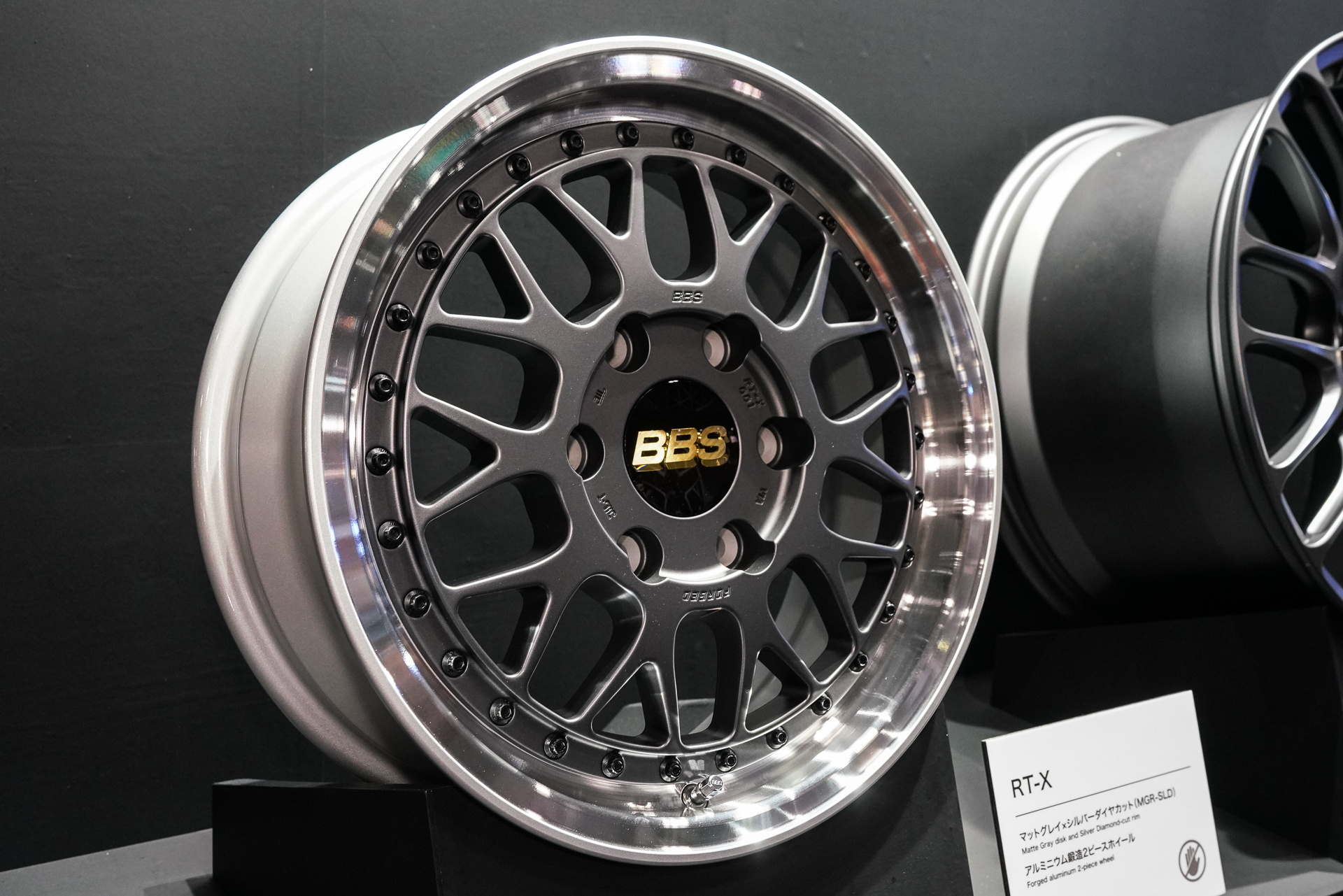 「RT-X」（マットグレイ×シルバーダイヤカット）