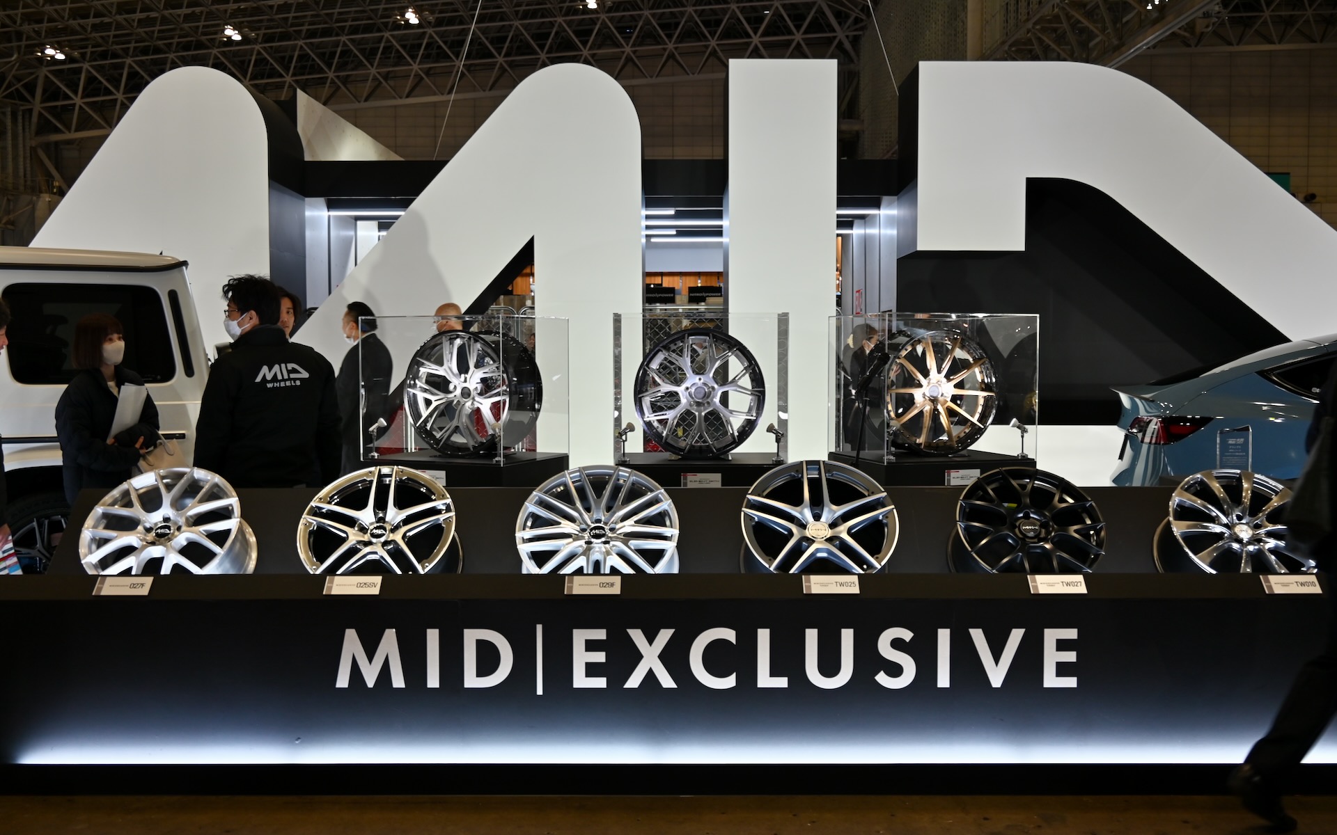 東京オートサロン2025に出展しているMIDブース