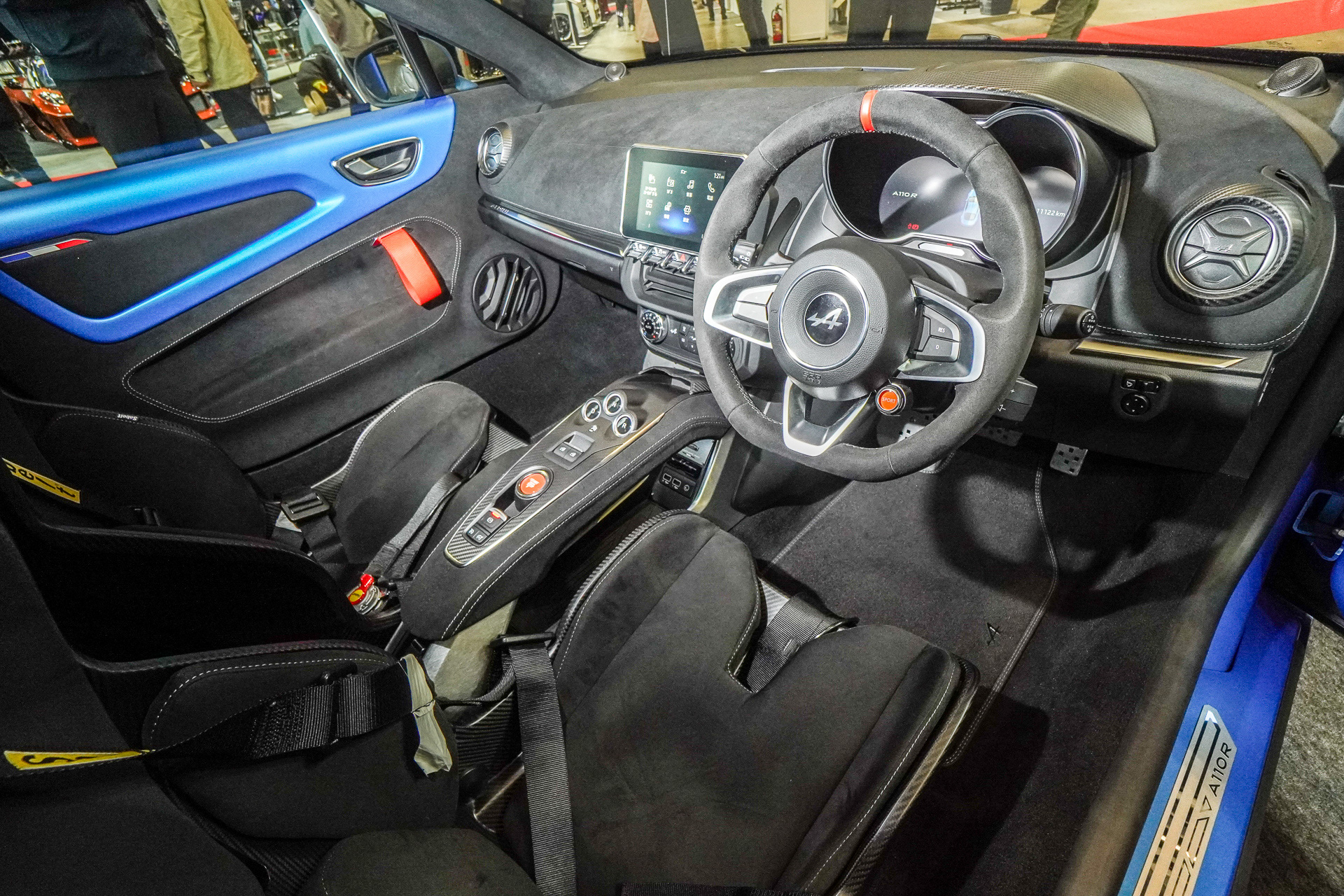 「A110 R Turini」の内装