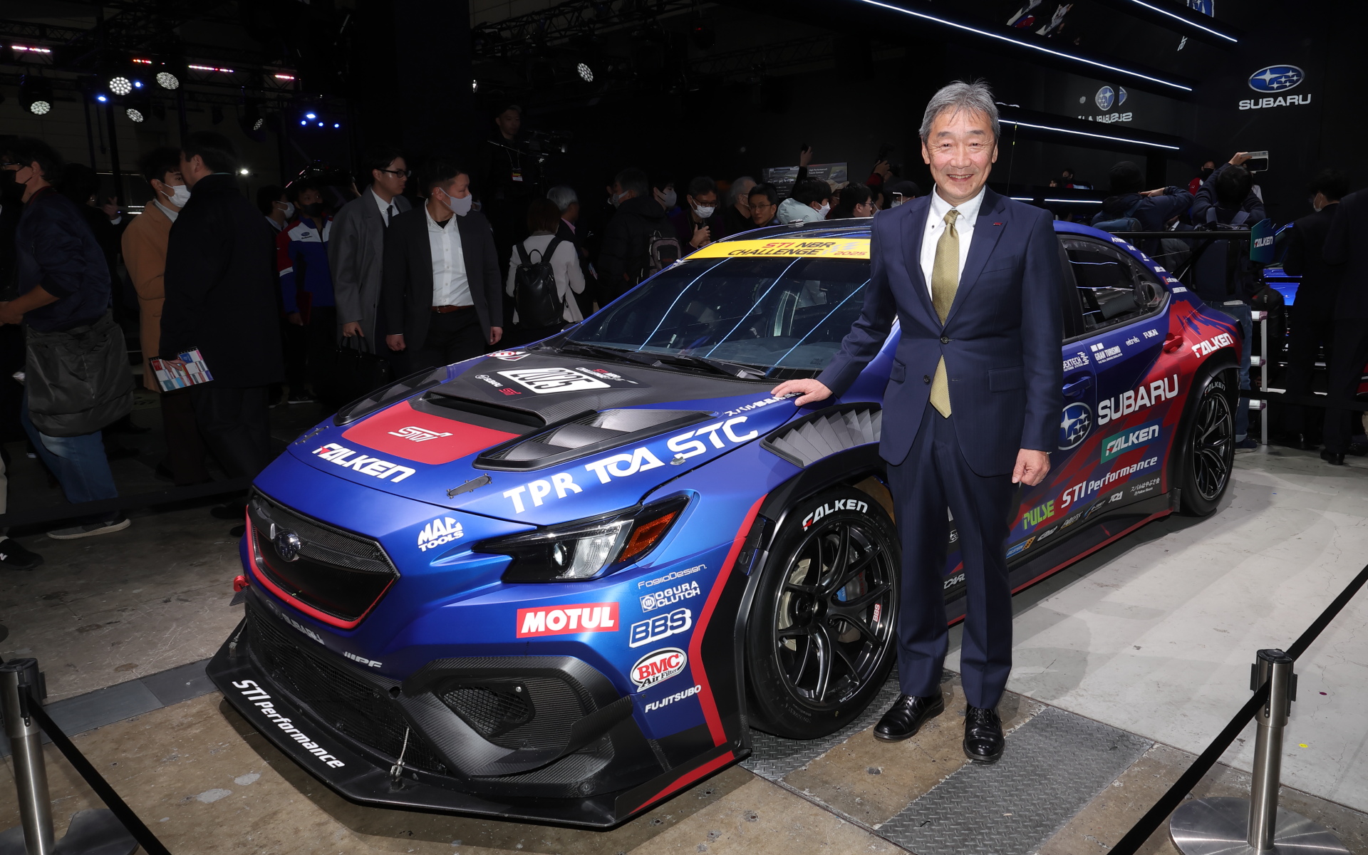 スバルとSTI（スバルテクニカインターナショナル）は「東京オートサロン2025」に出展し、初日となる1月10日にプレスカンファレンスを行なった