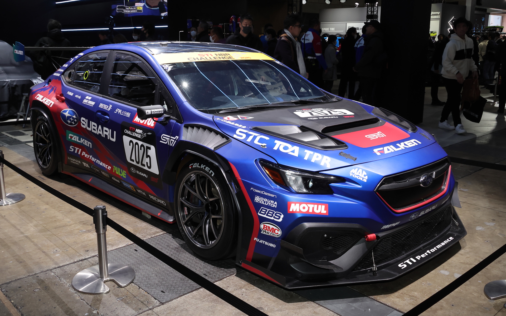 2025年6月に開催されるニュルブルクリンク24時間レースにSP4Tクラスで参戦するSUBARU WRX NBR CHALLENGE 2025