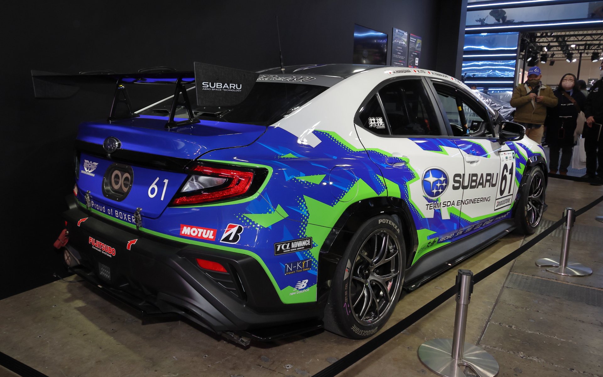 2024年シーズンのスーパー耐久シリーズに参戦したHIGH PERFORMANCE X FUTURE CONCEPT。2025年も引き続き「Team SDA Engineering」から参戦する