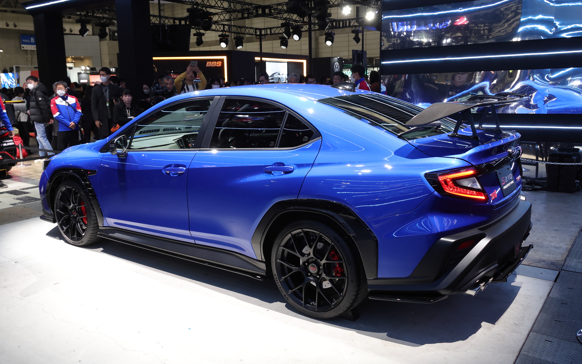 S210（プロトタイプ）のボディサイズは4690×1845×1465mm（全長×全幅×全高）、ホイールベースは2675mm