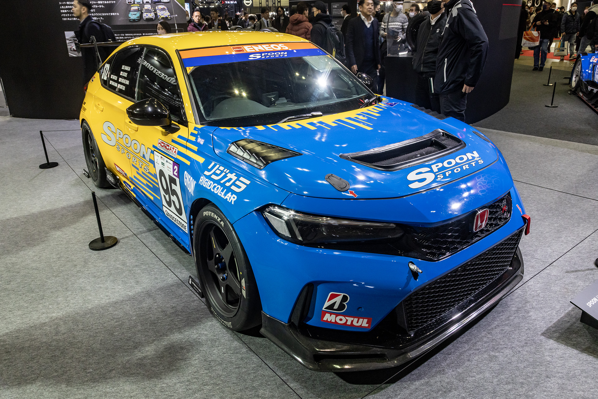 2024年のスーパー耐久シリーズST-2クラス参戦車両「SPOON リジカラ CIVIC」