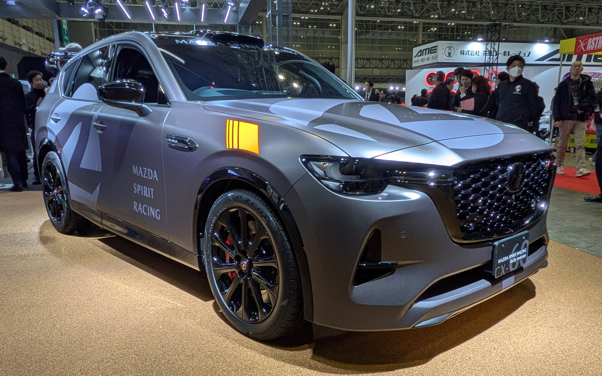 初公開されたMAZDA SPIRIT RACING CX-60 Rally concept