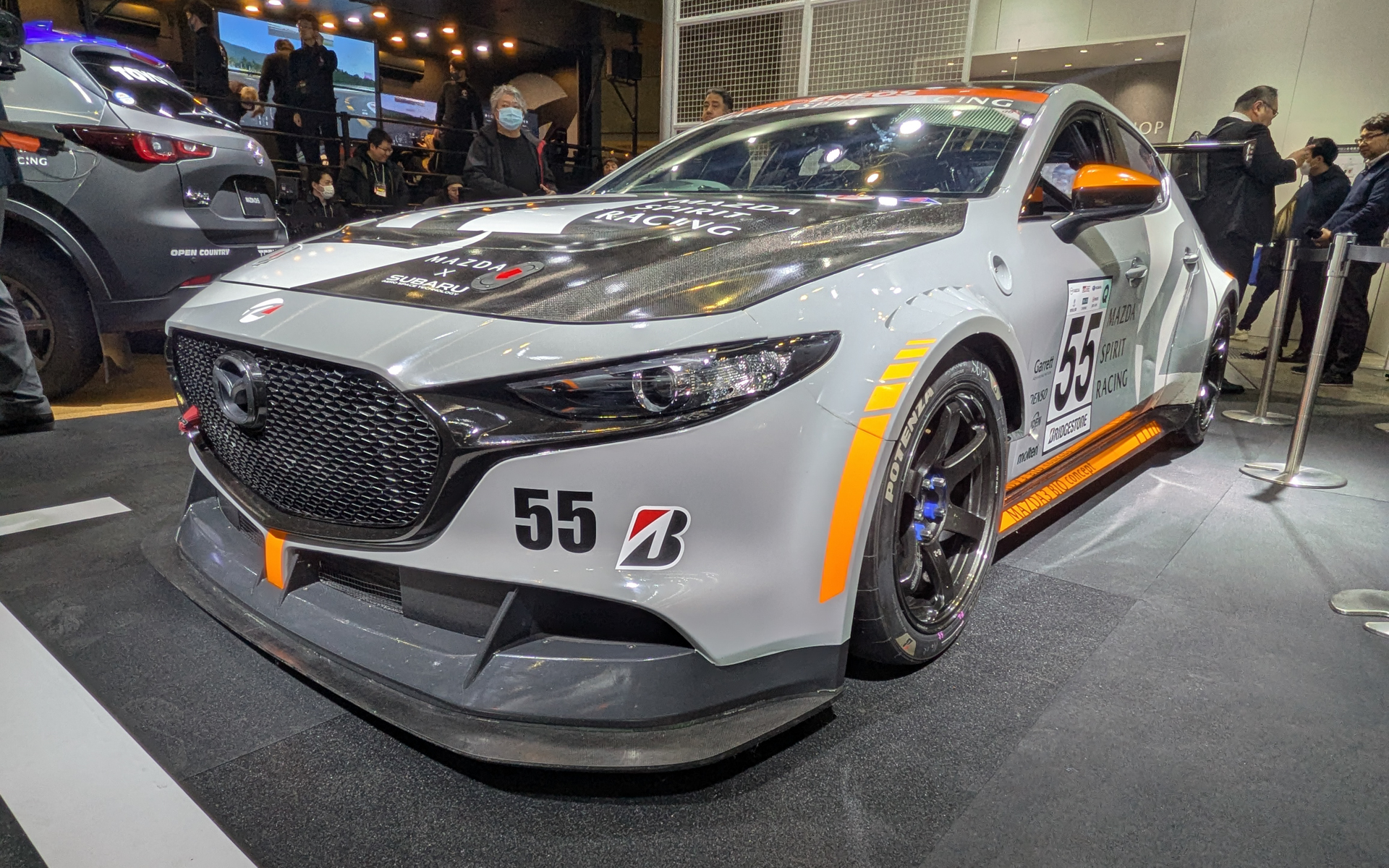 スーパー耐久シリーズ参戦マシン「MAZDA SPIRIT RACING MAZDA3 Bio concept」